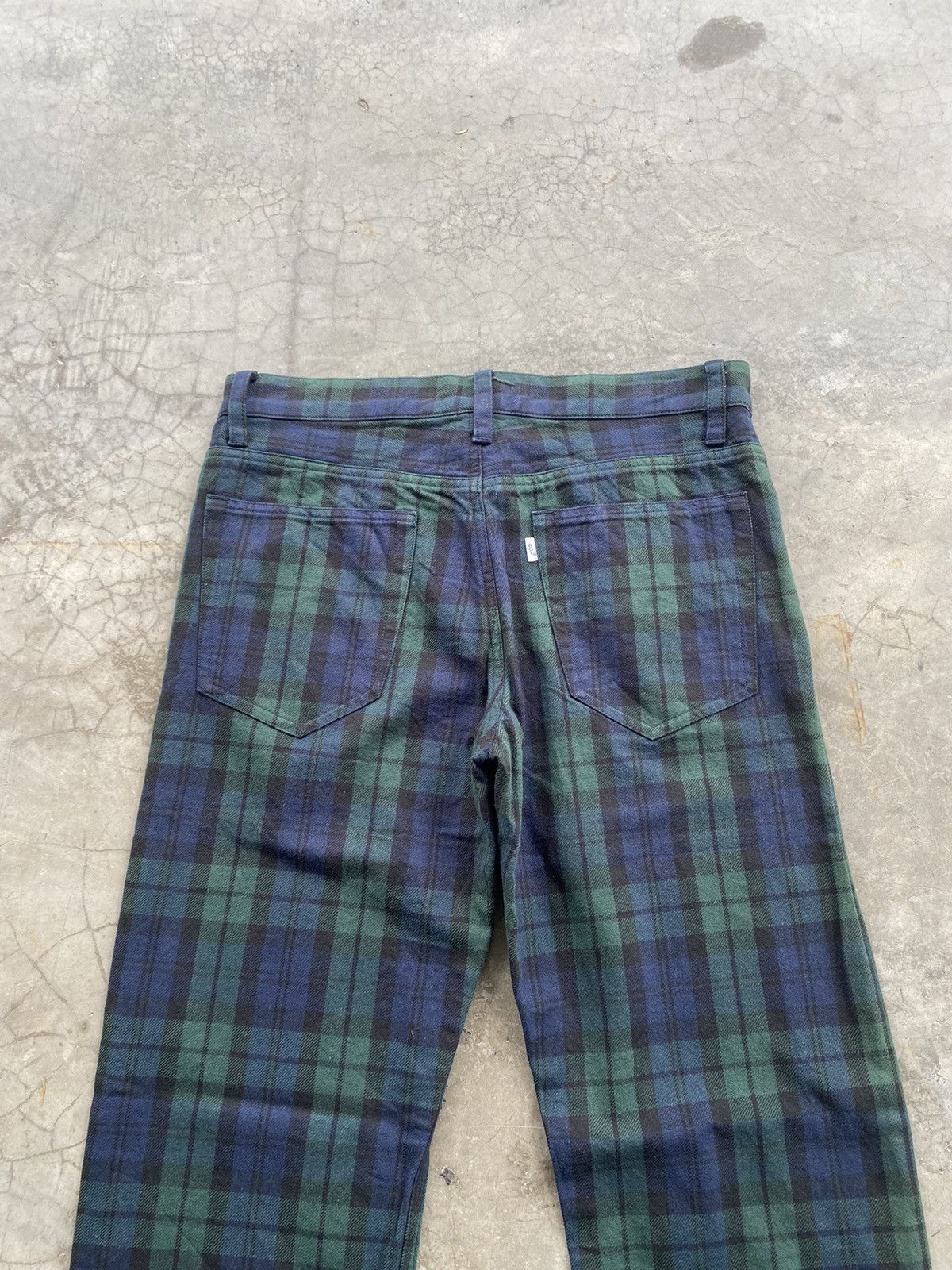Beams Plus × Hysteric Glamour × Tornado Mart Vintage Beams Boy Japan Tartan Plaid Jeans p177 Size US 31 - 11 Thumbnail