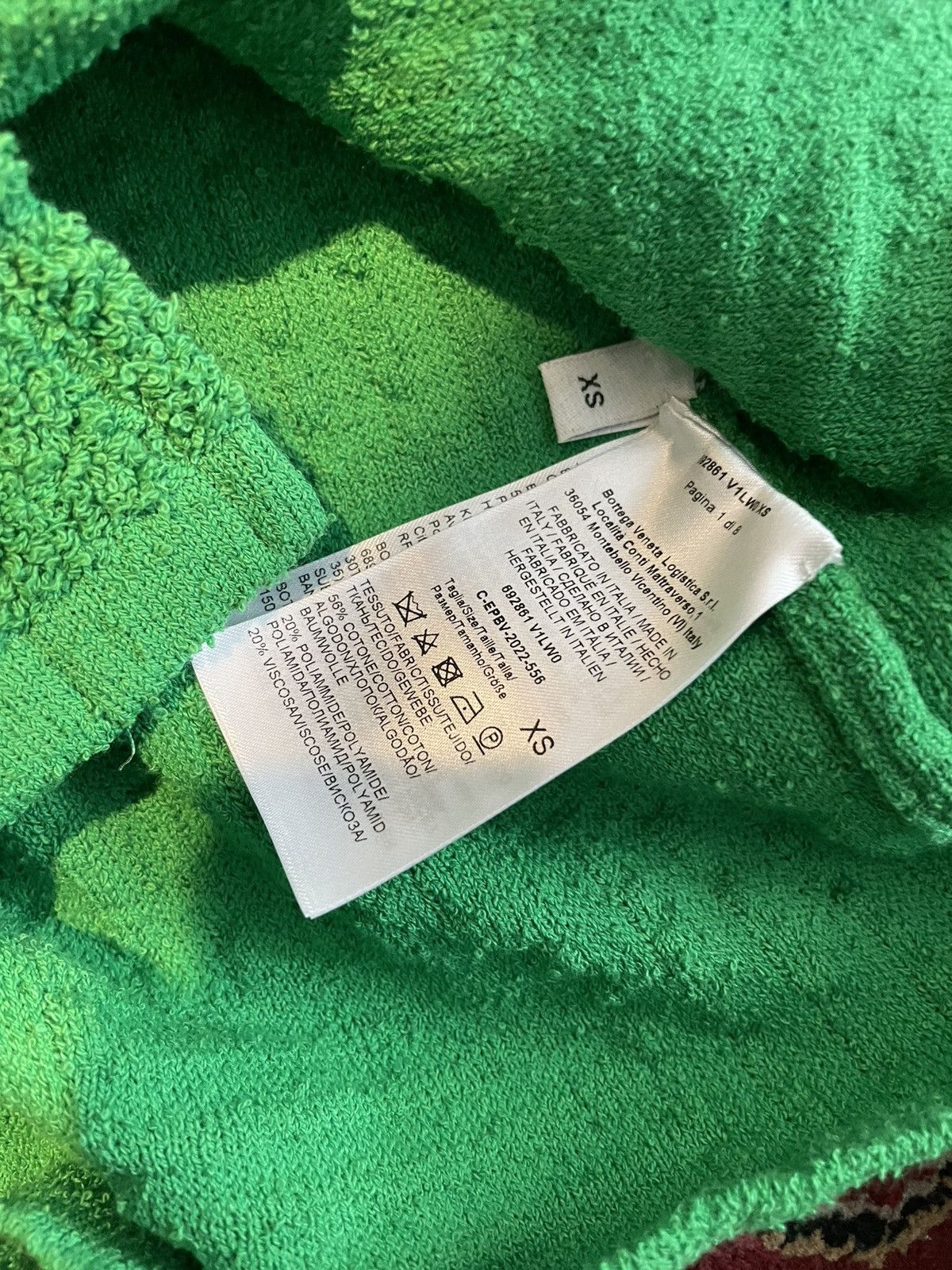 Bottega Veneta Bottega Veneta Intrecciato Terry Towel Jacket Size US XS / EU 42 / 0 - 5 Thumbnail