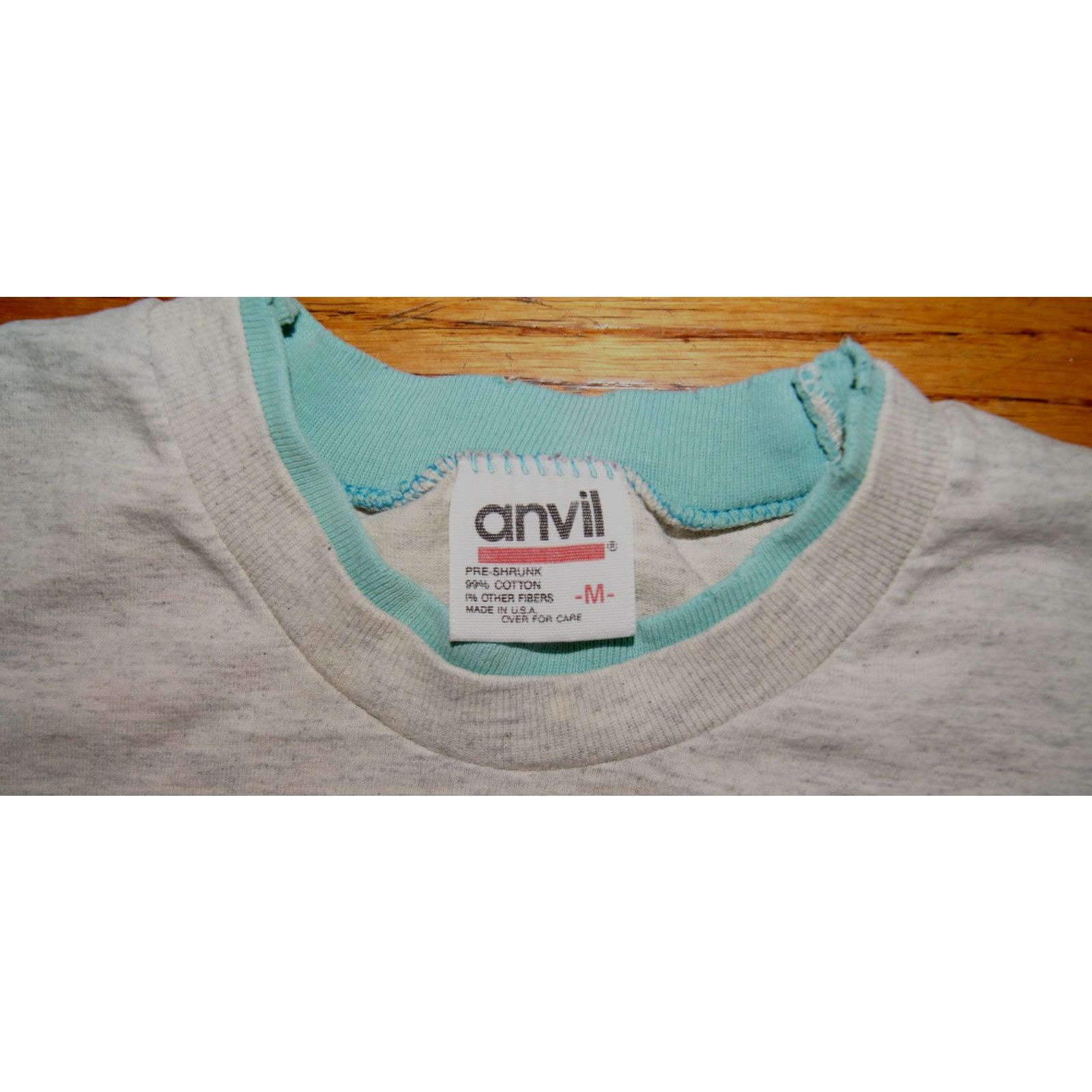 Anvil VTG Florida Evacuation Naples Ford 2 Collar M TShirt USA Size US M / EU 48-50 / 2 - 3 Thumbnail