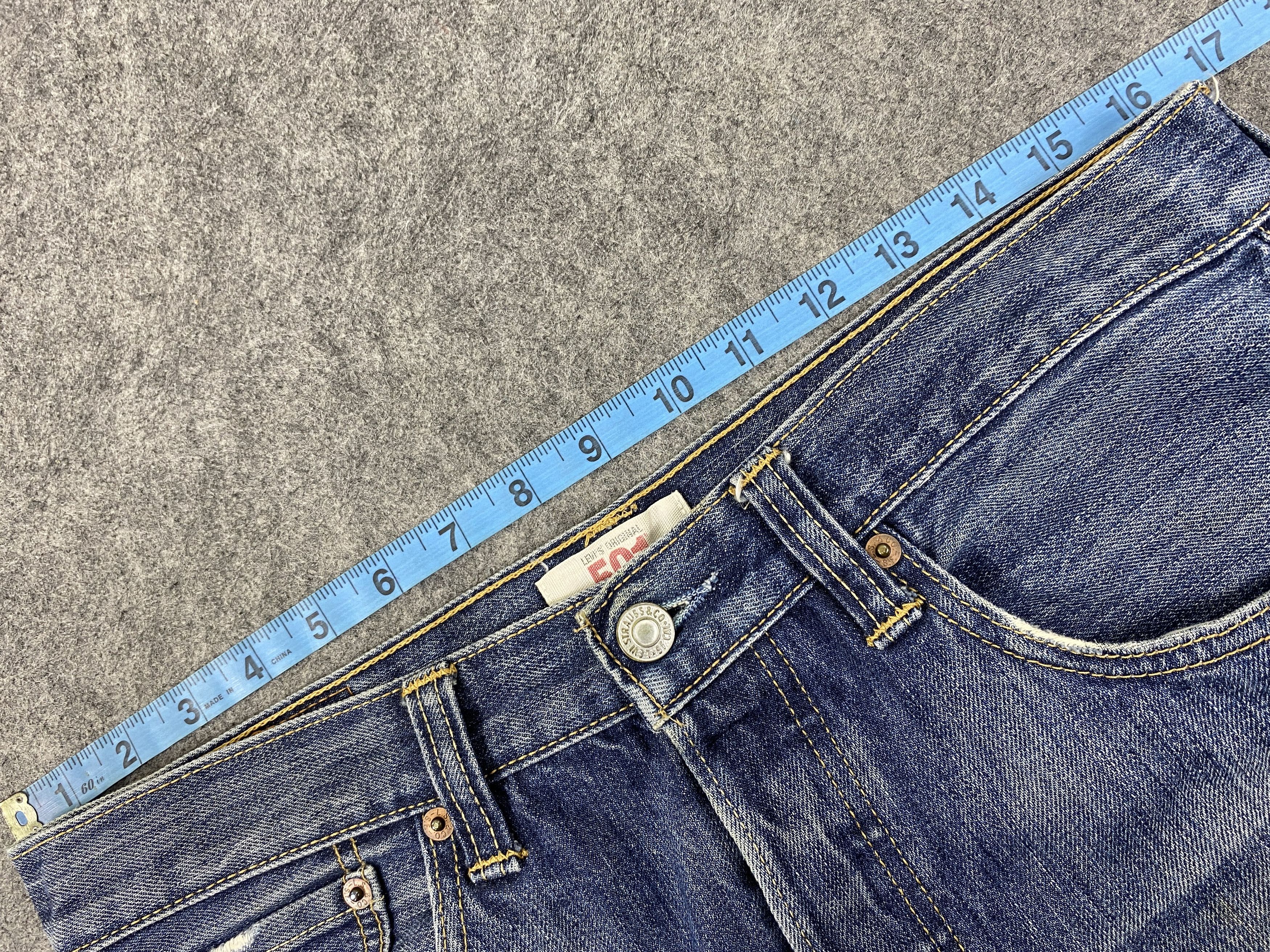 Japanese Brand Faded Blue Vintage Levi's 501 Jeans 33x32 Denim-JN2398 Size US 33 - 5 Thumbnail