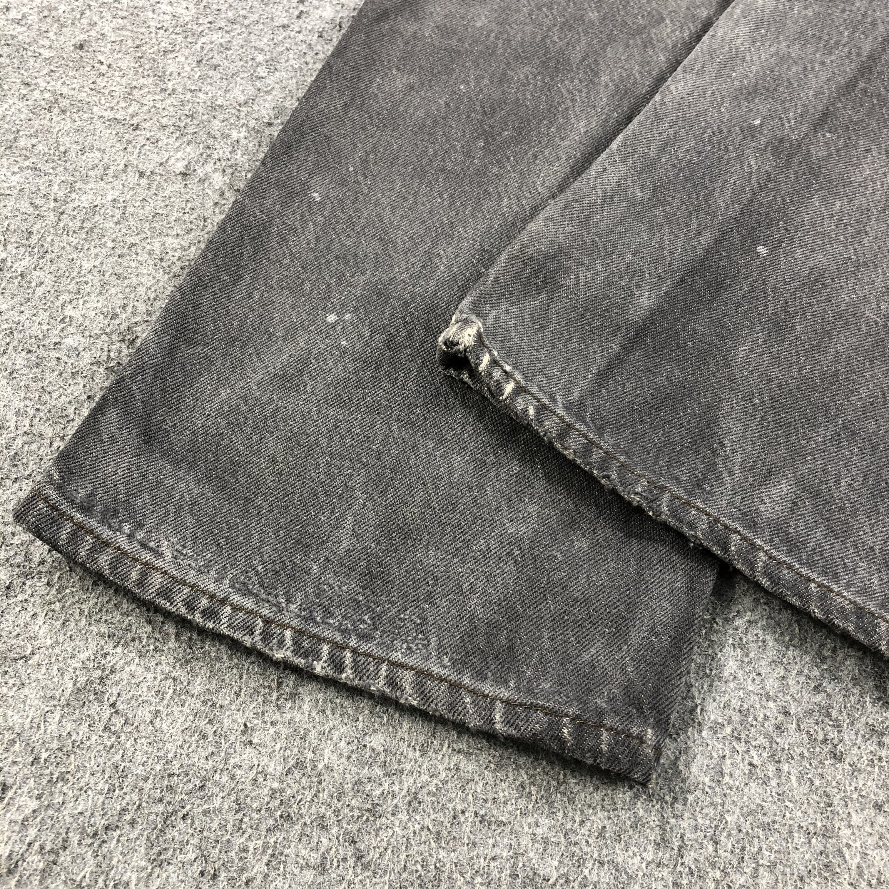 Levi's Vintage 90s Ripped Levis 501 Earth Tone Jeans-J1515 Size US 30 / EU 46 - 6 Thumbnail
