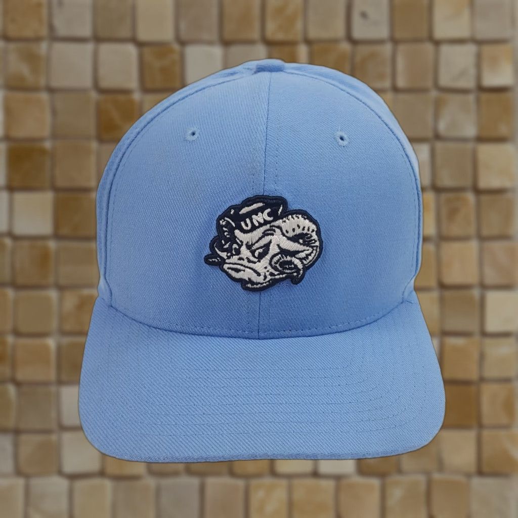 Nike VINTAGE Nike Carolina Tar Heels Baseball Cap Hat OSFM Blue Casual Sports 00s Mens Size ONE SIZE - 1 Thumbnail