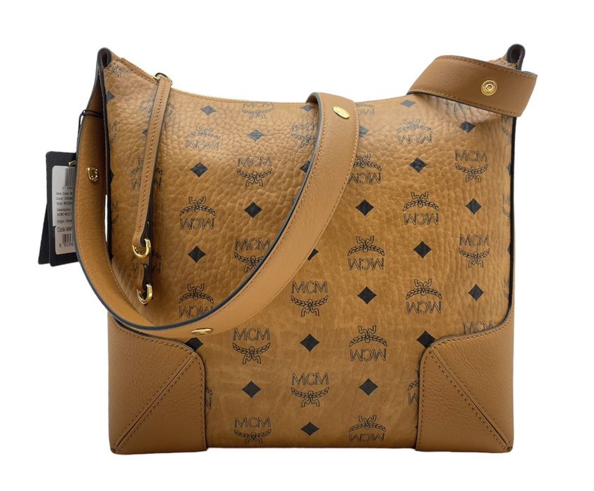 Mcm klara hobo discount cognac