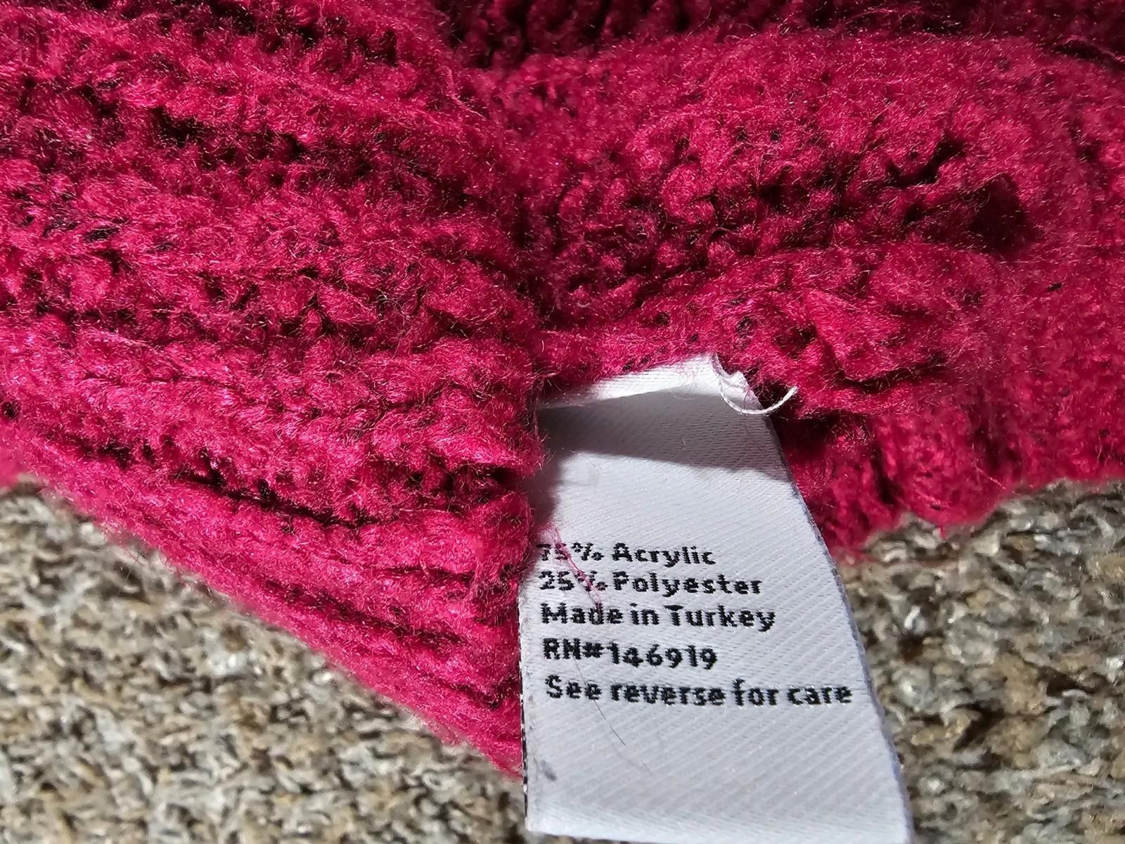 Nine West Nine West Pink Cable Knit Cowlneck Sweater Small Size S / US 4 / IT 40 - 7 Thumbnail