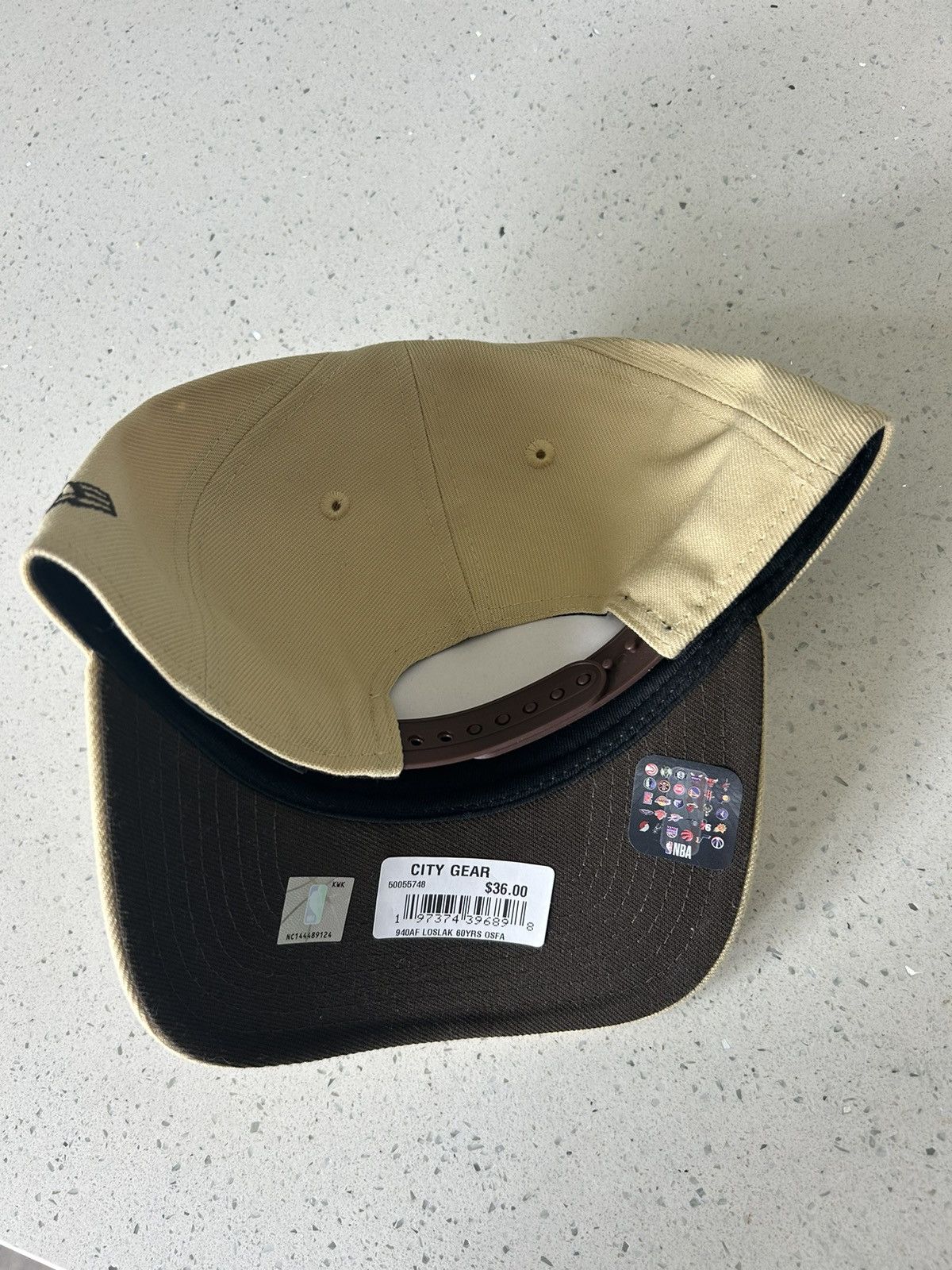 New Era Los Angeles lakers A-frame SnapBack side patch Size ONE SIZE - 3 Thumbnail