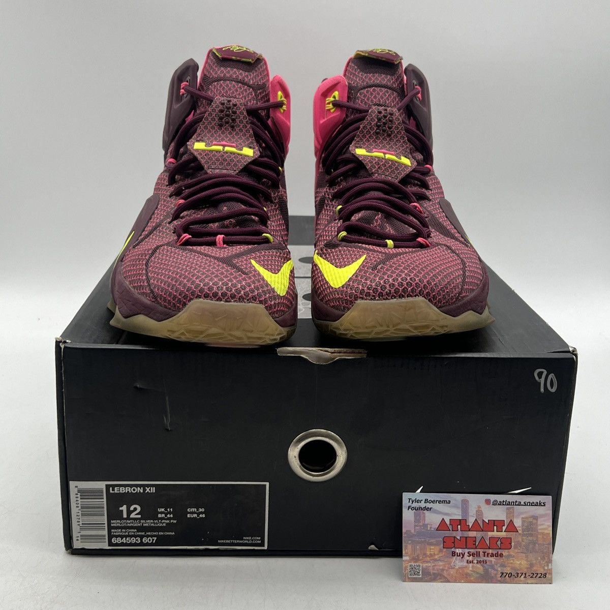 Nike Lebron 12 double helix Size US 12 / EU 45 - 2 Thumbnail