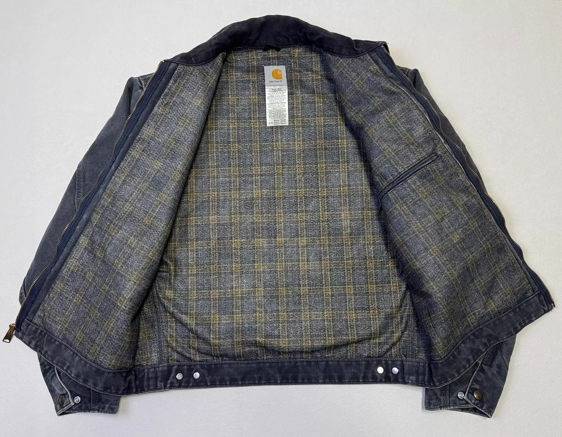 Carhartt Vintage Carhartt J97 Gasoline Blue M Size US M / EU 48-50 / 2 - 4 Thumbnail