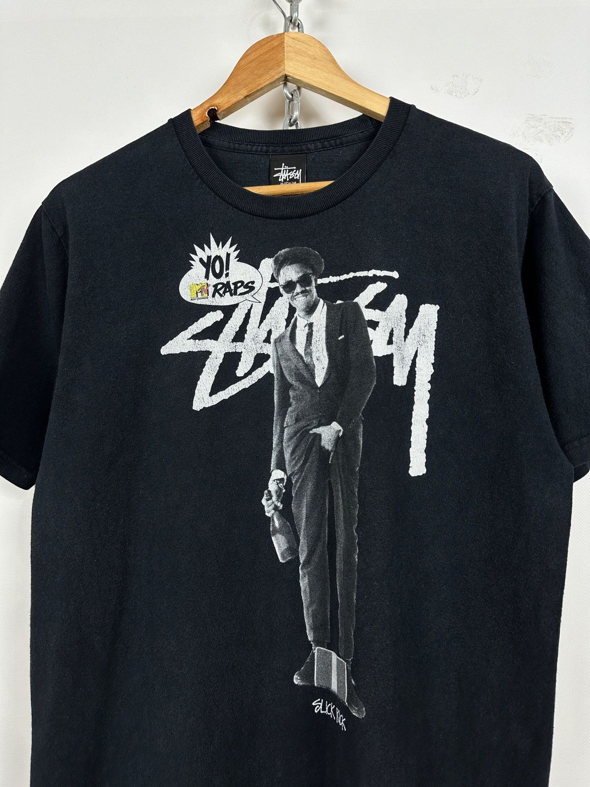 Stussy Vintage Stussy Yo! MTV Raps Slick Rick T-Shirt Size US M / EU 48-50 / 2 - 5 Thumbnail