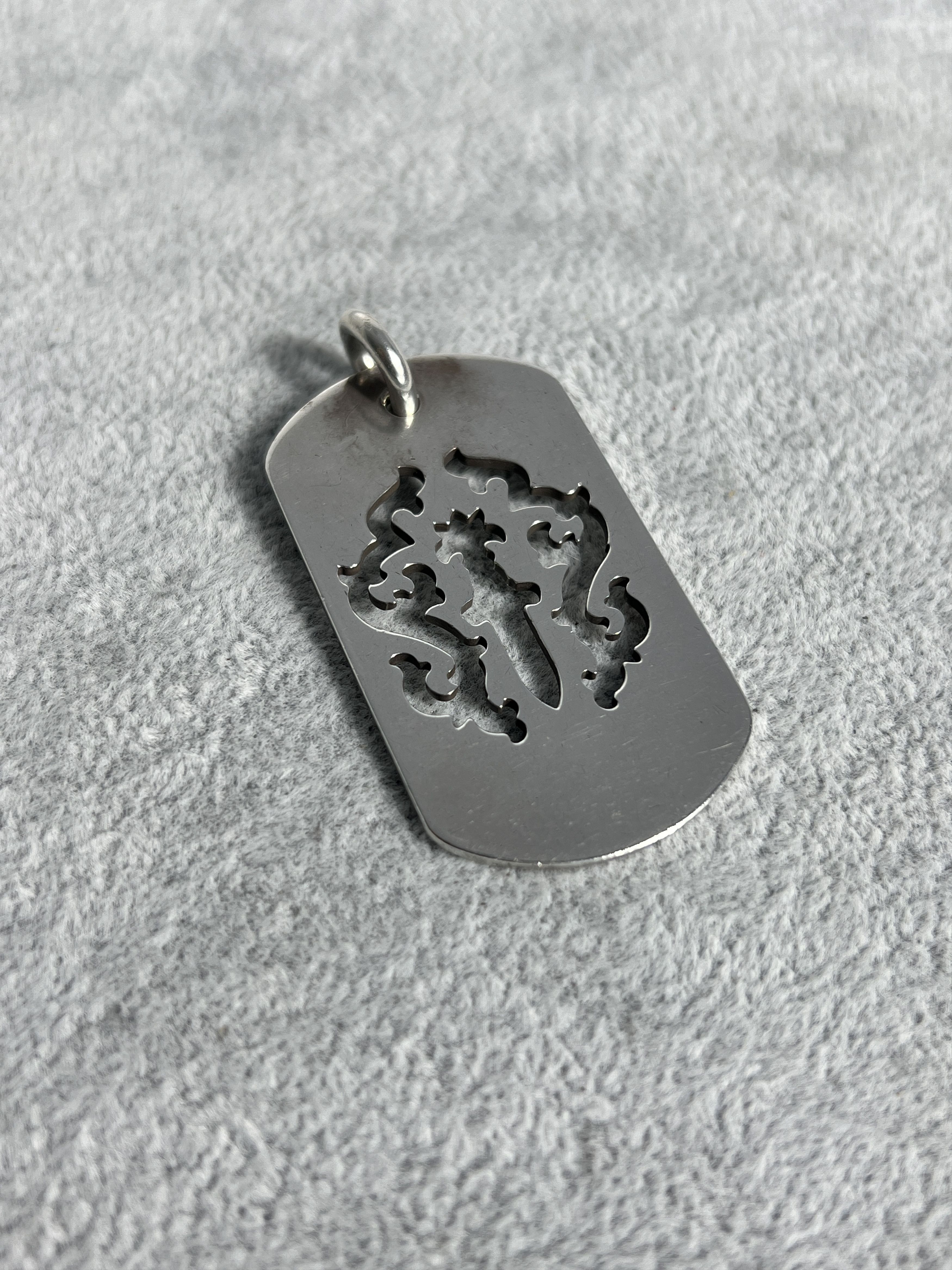 Chrome Hearts Chrome Hearts 1998 Dagger Cut-Out Dog Tag Pendant 925 Silver Size ONE SIZE - 4 Thumbnail