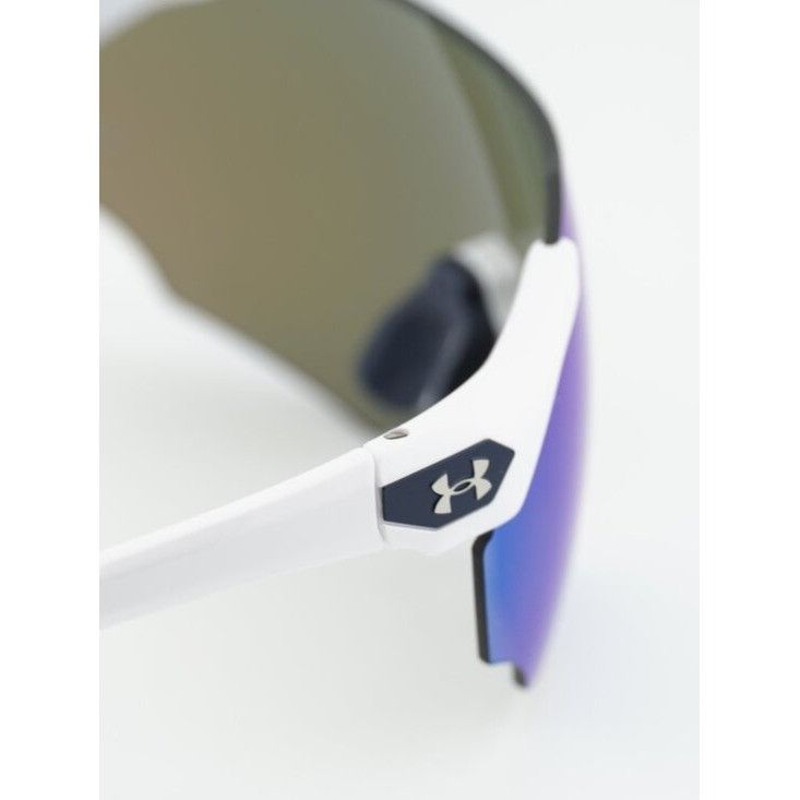 Under Armour Under Armour UA HAMMER/F 0YO6 W1 Sunglasses White Shield Size ONE SIZE - 6 Thumbnail