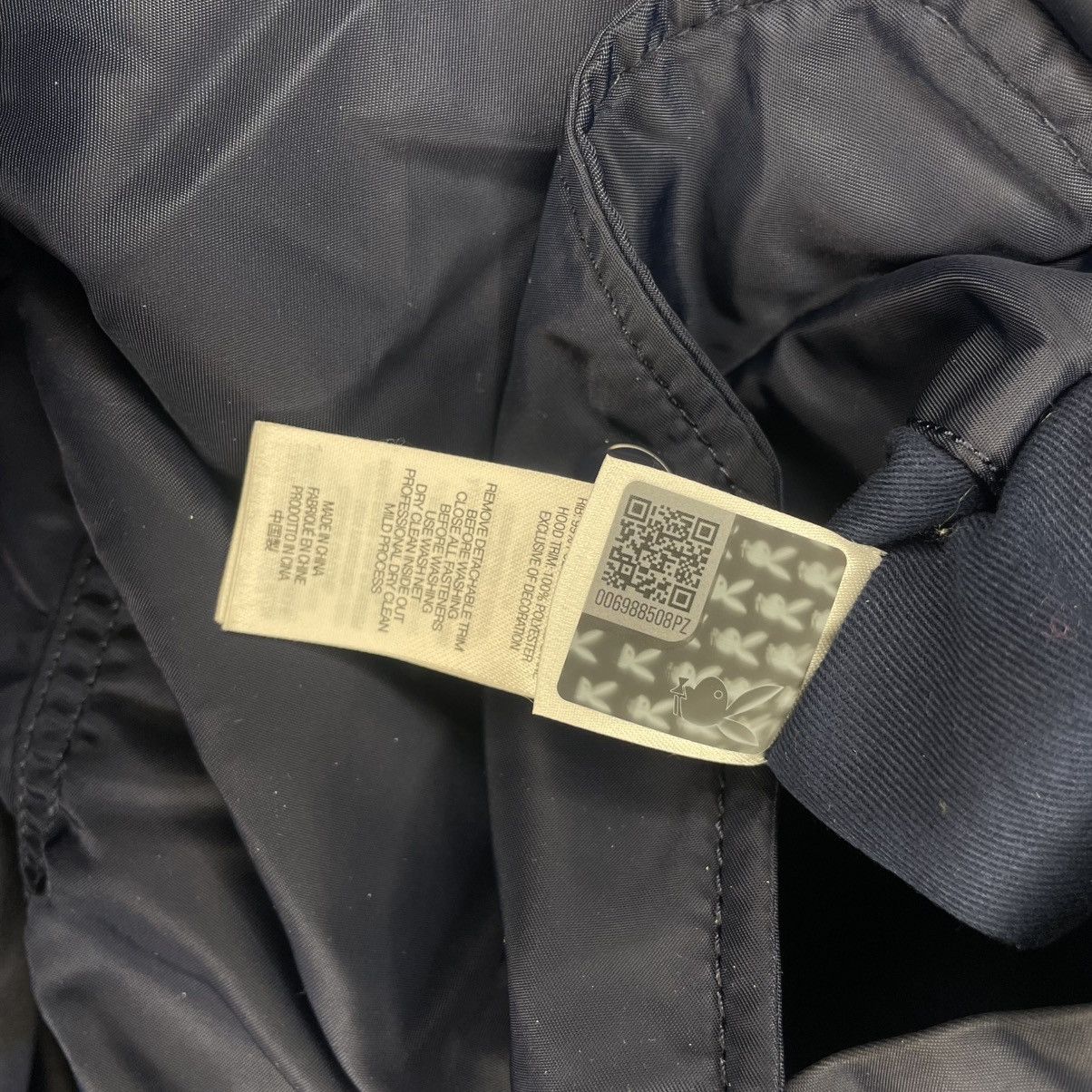Playboy × Supreme Supreme play boy hooded ma1 jacket Size US L / EU 52-54 / 3 - 3 Thumbnail