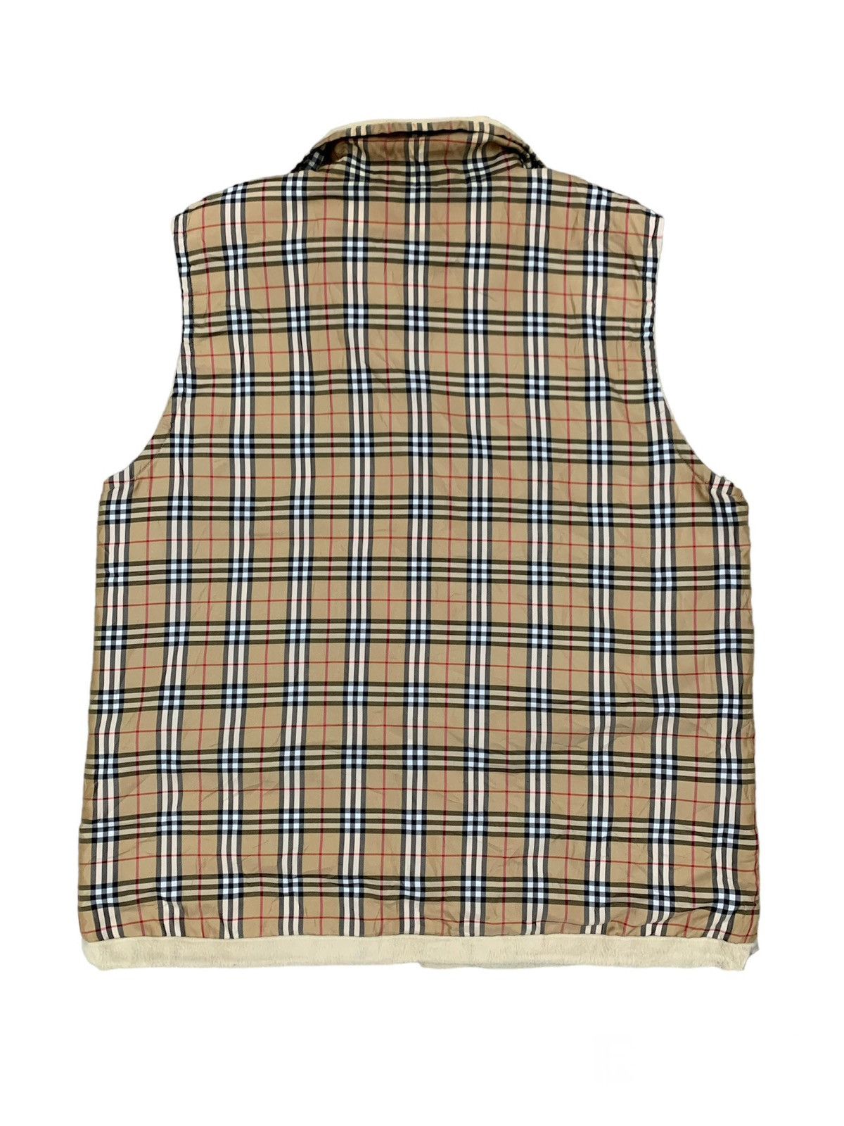 Burberry Reversible Checkered Burberry Golf Vest Size US L / EU 52-54 / 3 - 2 Thumbnail