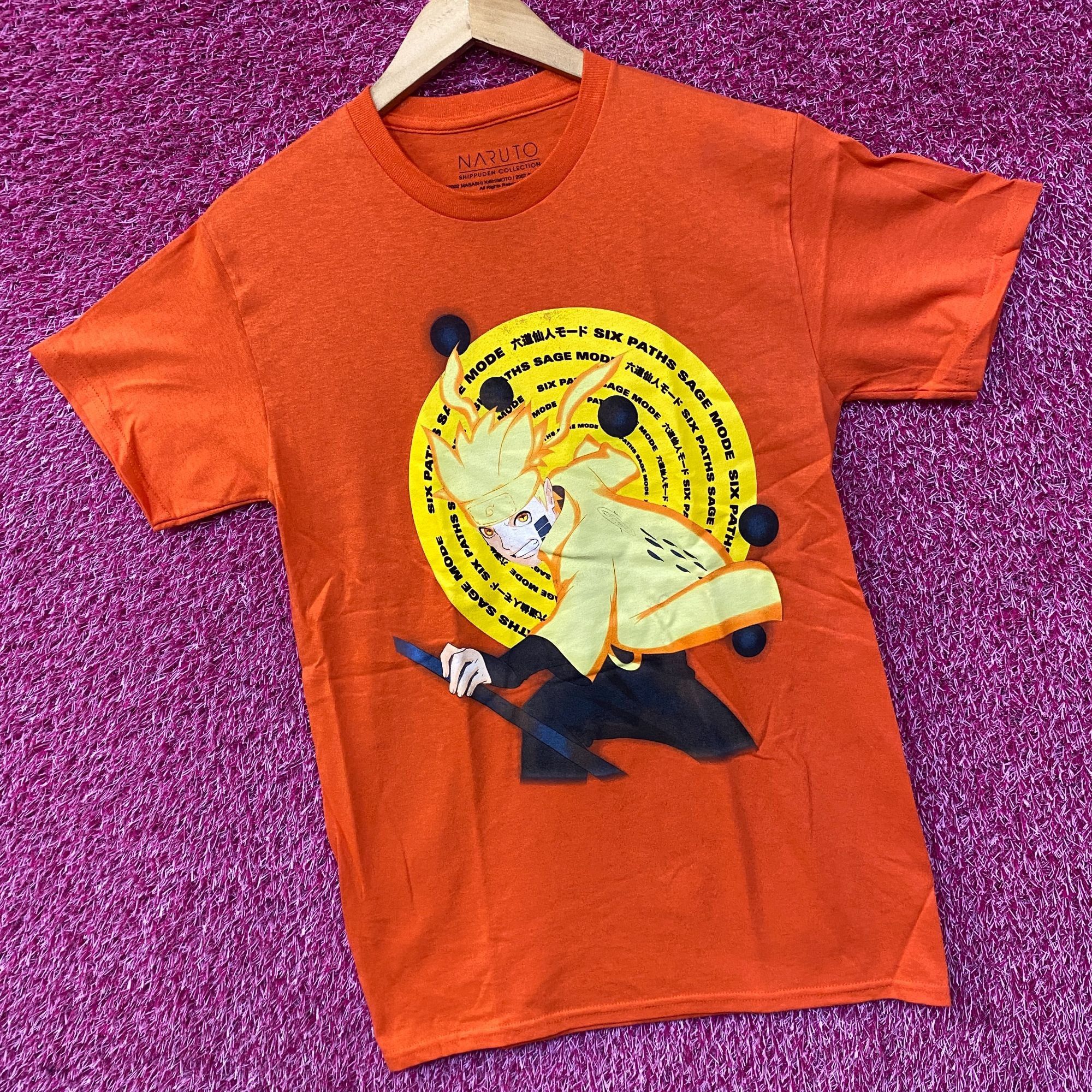 Anime Naruto Shippuden Rokudou Sennin Moodo- Six Path Sage Mode Na Size US S / EU 44-46 / 1 - 3 Thumbnail