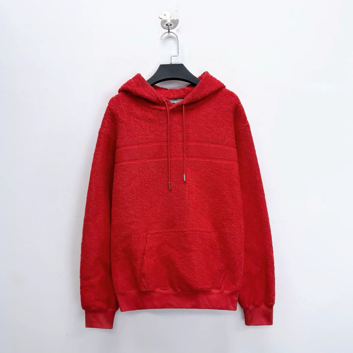 Dior Dior Oblique Red Logo Hoodie Size US M / EU 48-50 / 2 - 1 Thumbnail