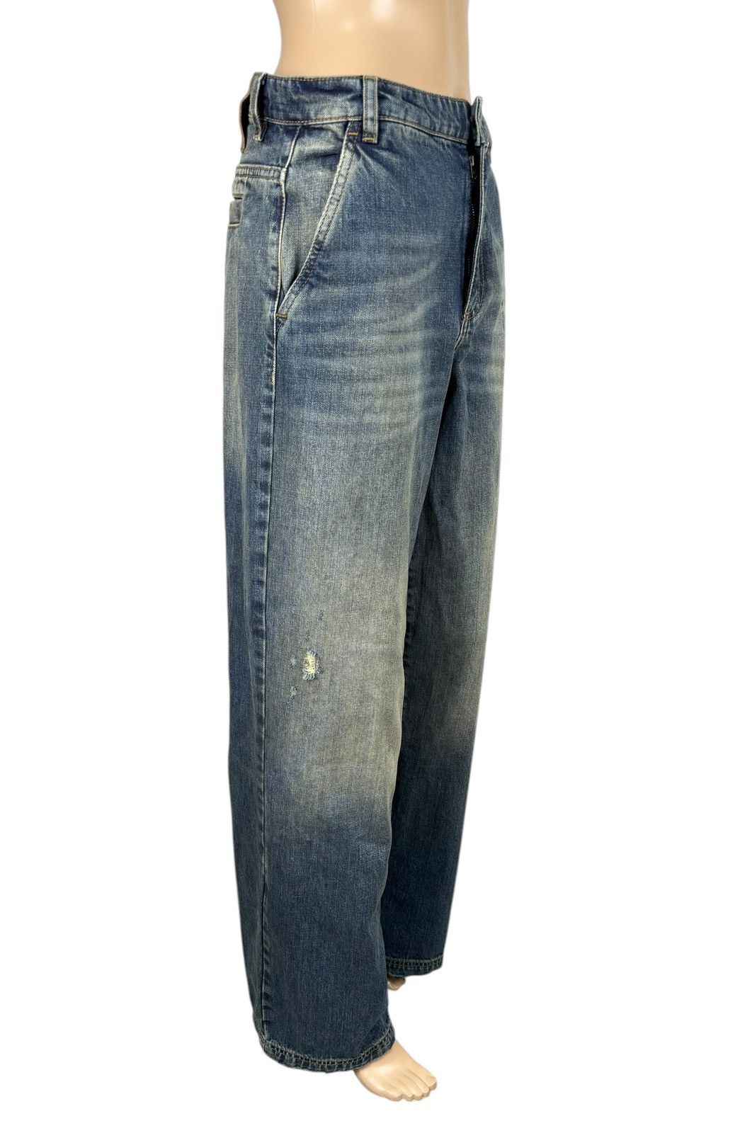 MAX&Co. Max & Co Wide Leg Jeans size 27 Max Mara Line Size 27" / US 4 / IT 40 - 3 Thumbnail