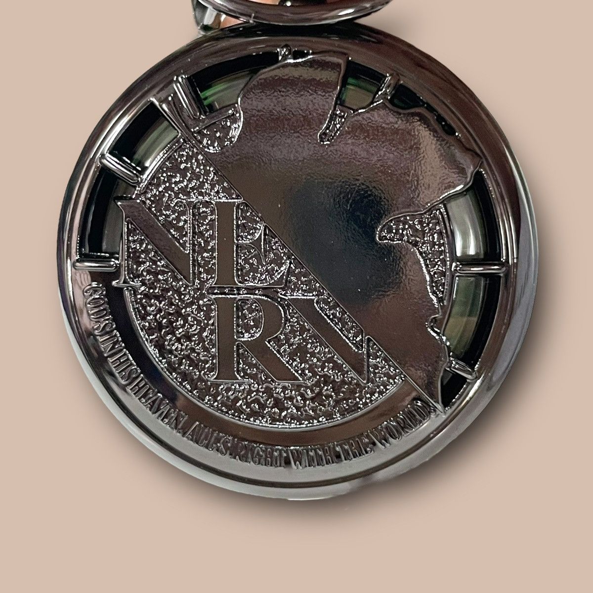 Anime Evangelion Unit 1 Premium Relief Pocket Watch Size ONE SIZE - 4 Thumbnail