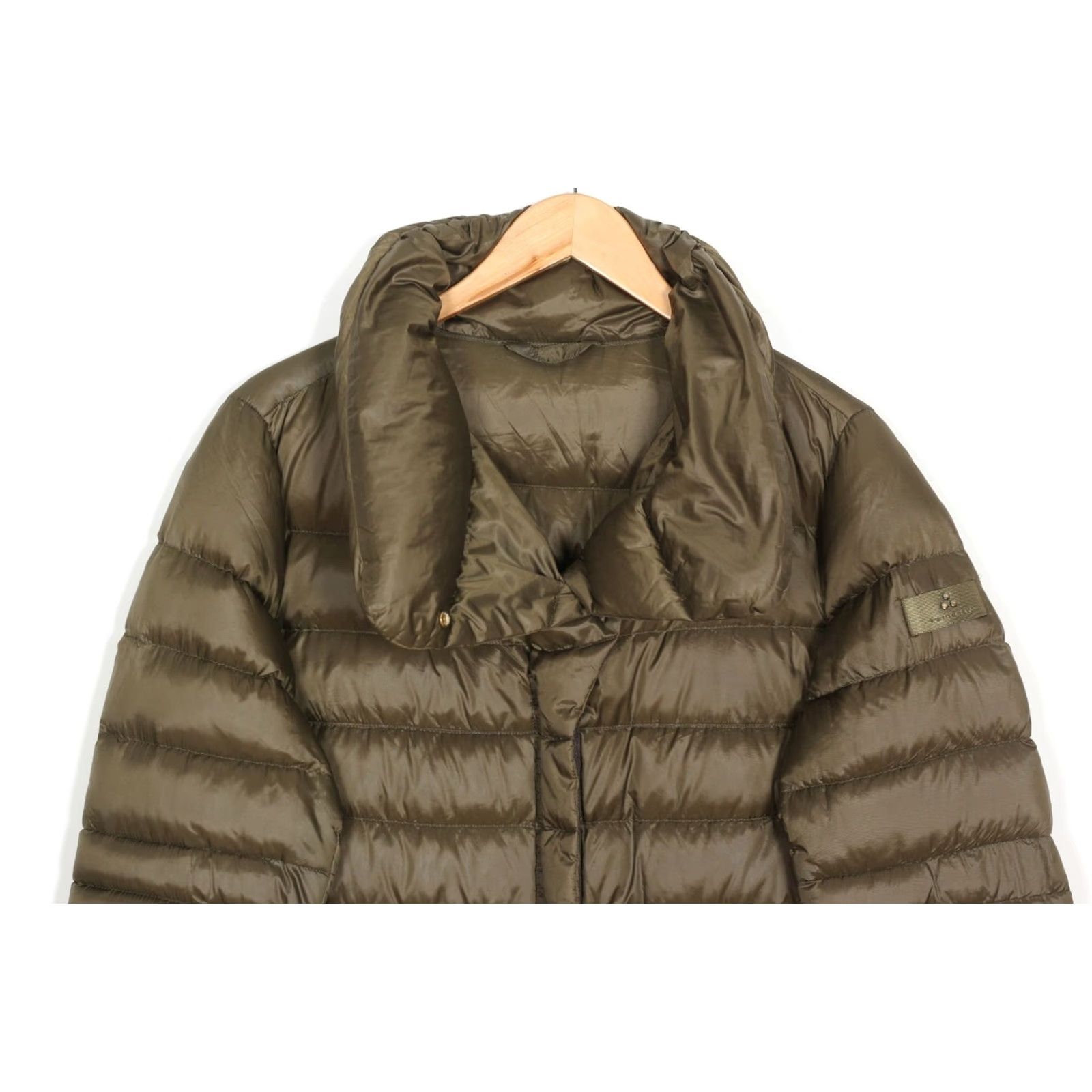 Peuterey PEUTEREY Salcedo Down Puffer Jacket Women 48 Olive MJ6352 (Jacket) Size XL / US 12-14 / IT 48-50 - 4 Thumbnail
