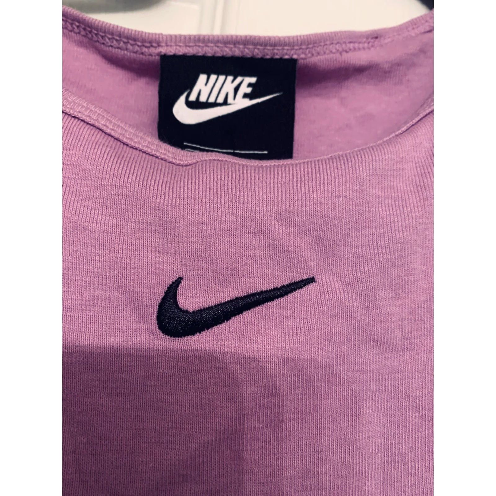 Nike Nike Sportswear Tank Top Women Basic Essential Sleeveless Purple L Size L / US 10 / IT 46 - 2 Thumbnail