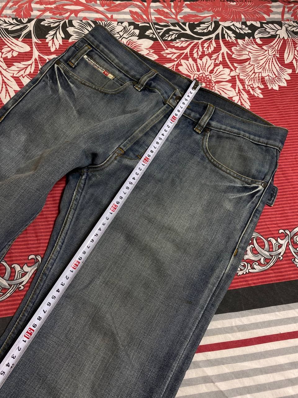Diesel × Vintage Crazy Vintage Diesel Industries Baggy Denim Jeans Y2K Size US 34 / EU 50 - 5 Thumbnail