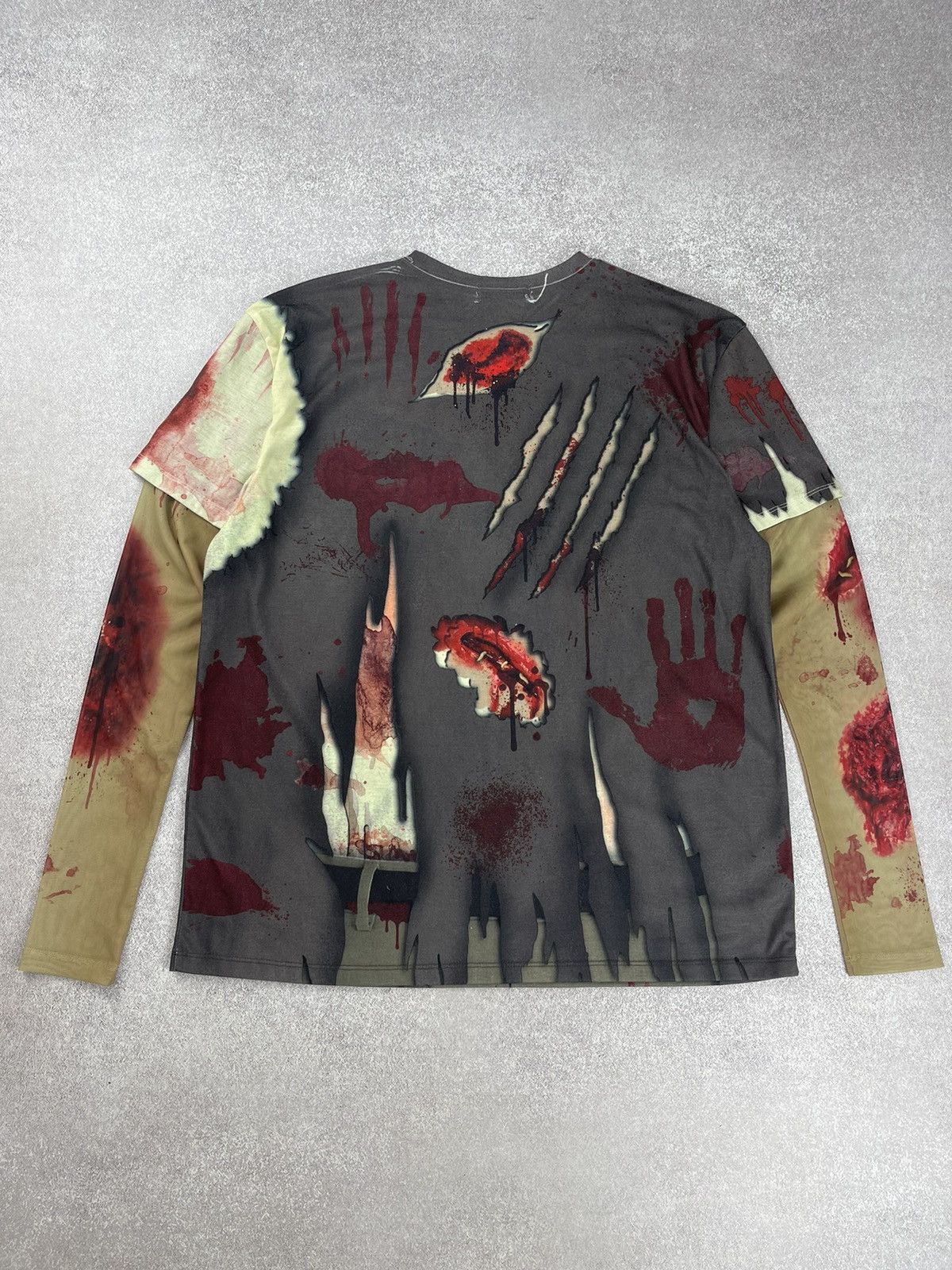 Designer Faux Real Zombie Dead Man Halloween Longsleeve Size L Size US L / EU 52-54 / 3 - 7 Thumbnail