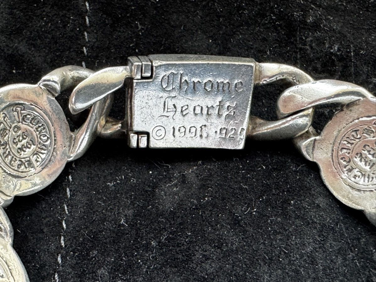 Chrome Hearts VERY RARE! Chrome Hearts Fleur de lis .925 Silver bracelet Size ONE SIZE - 4 Thumbnail