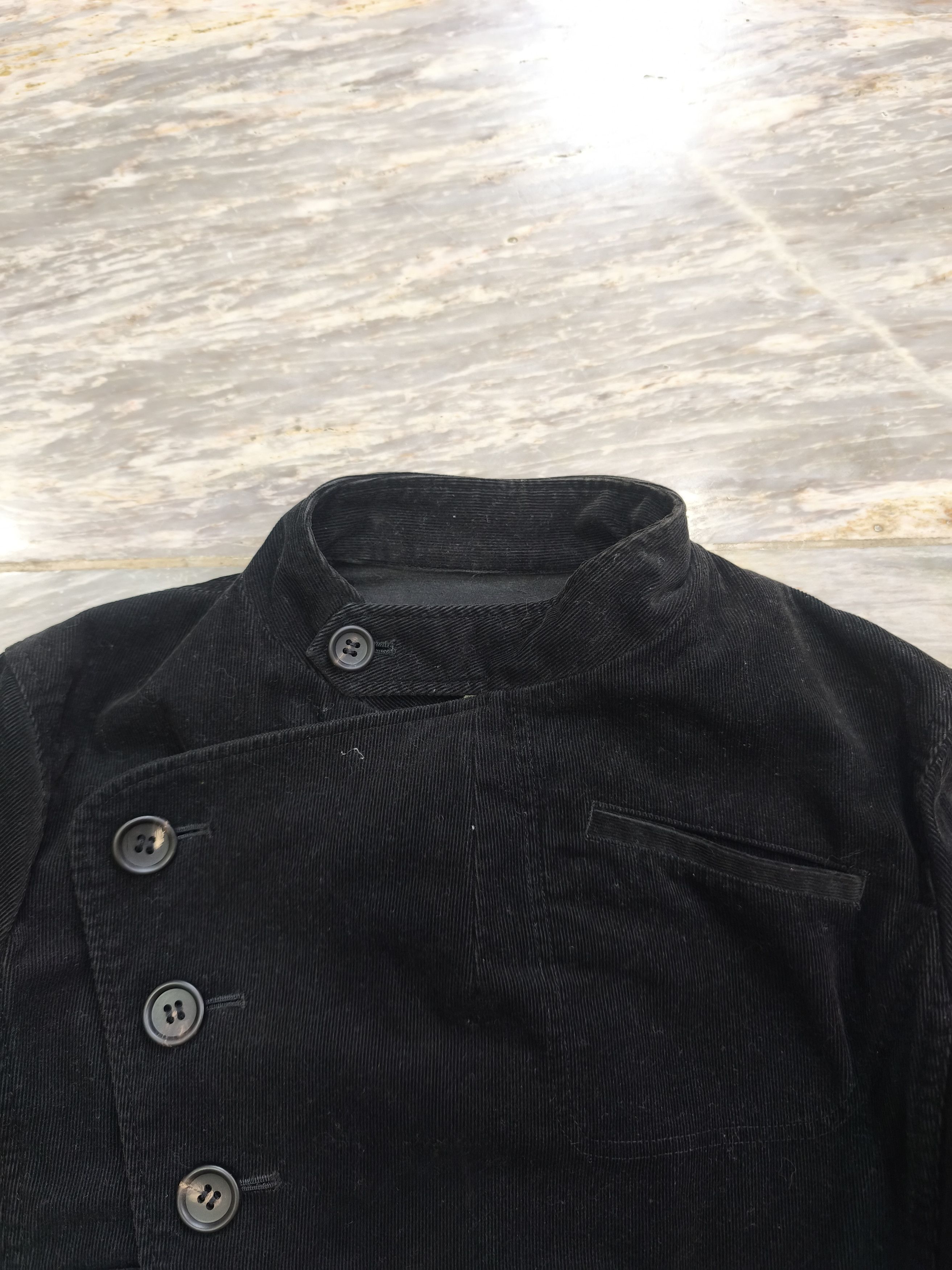 Y's Archive Y's - Yohji Yamamoto Corduroy Biker Jacket Size US M / EU 48-50 / 2 - 5 Thumbnail