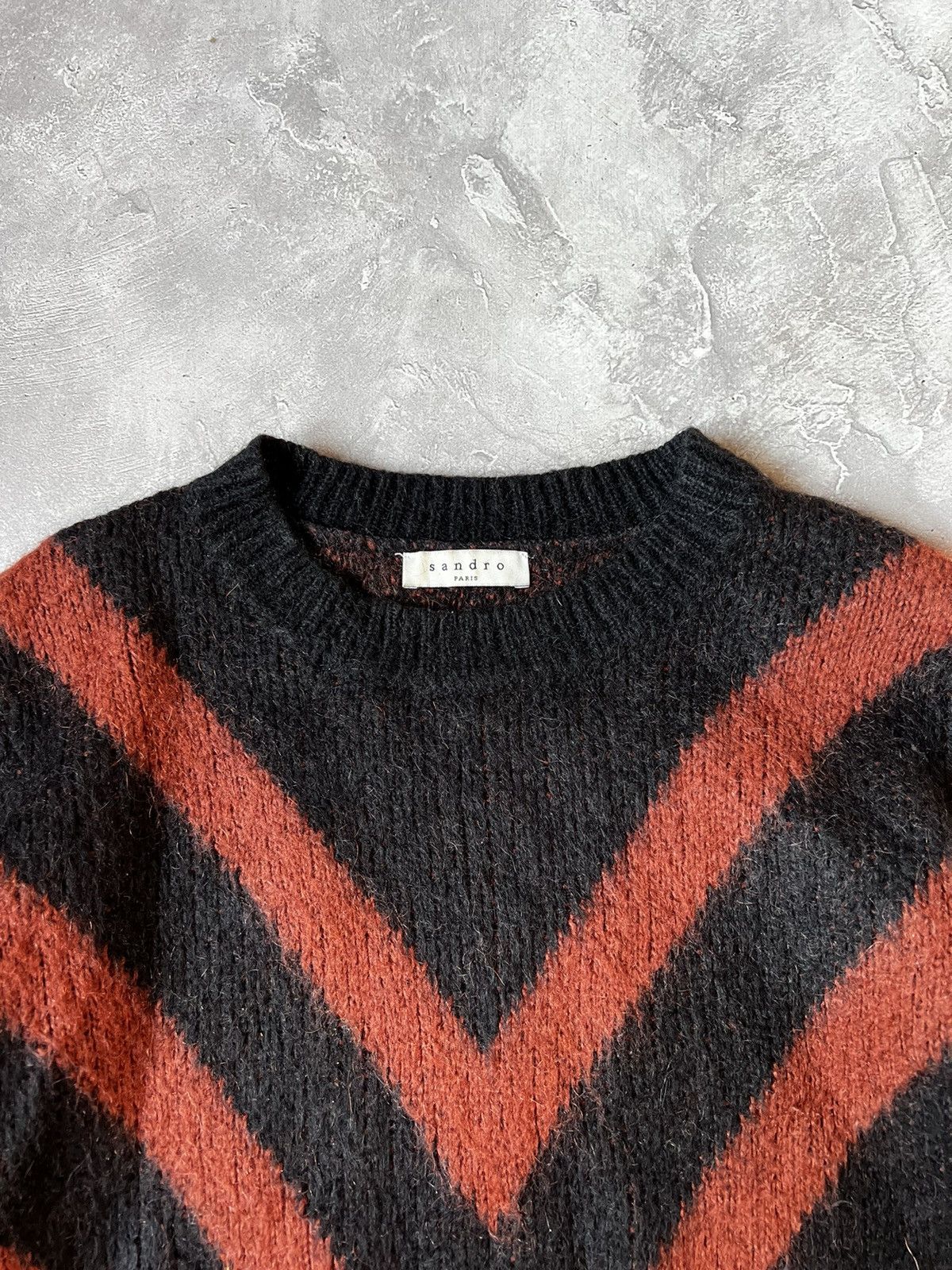 Sandro Sandro Mohair Sweater Size S / US 4 / IT 40 - 2 Thumbnail