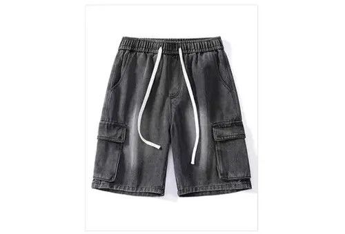 Japanese Brand Kimura x Airi Street Vintage Loose Fit Denim Shorts Size US 32 / EU 48 - 4 Thumbnail