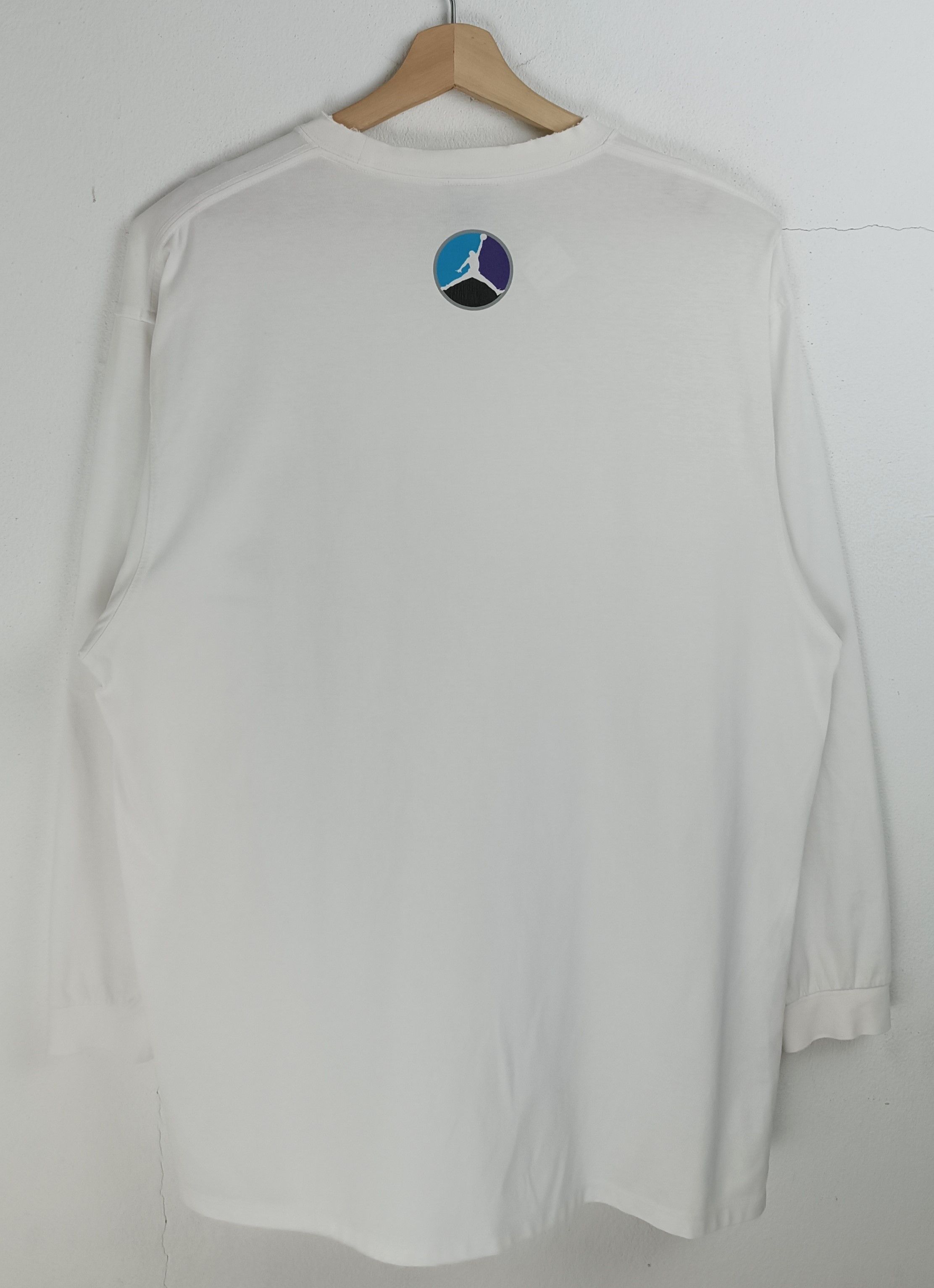 Jordan Brand VINTAGE AIR JORDAN DISTRESSED BIG LOGO JUMPMAN NIKE TEE Size US L / EU 52-54 / 3 - 4 Thumbnail