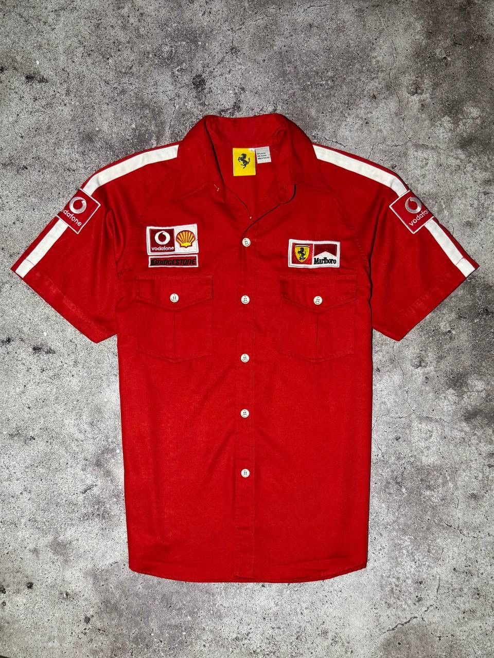 Ferrari Ferrari Racing Formula One F1 Red Vintage Shirt Marlboro Size US L / EU 52-54 / 3 - 1 Thumbnail