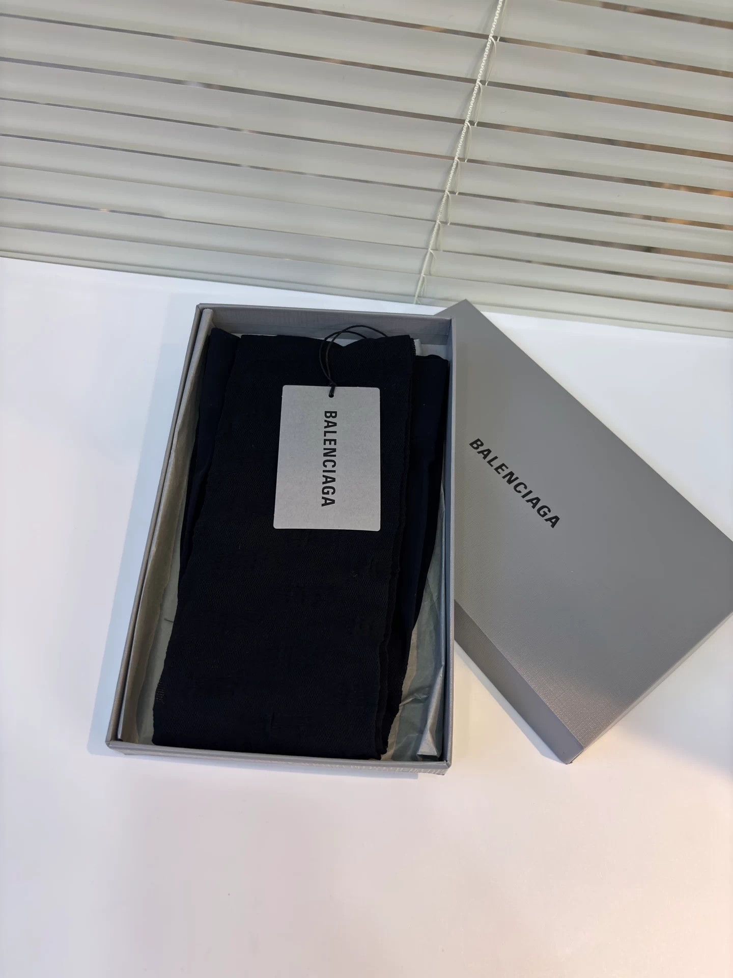 Balenciaga Balenciaga Black Tights M New Size ONE SIZE - 1 Thumbnail