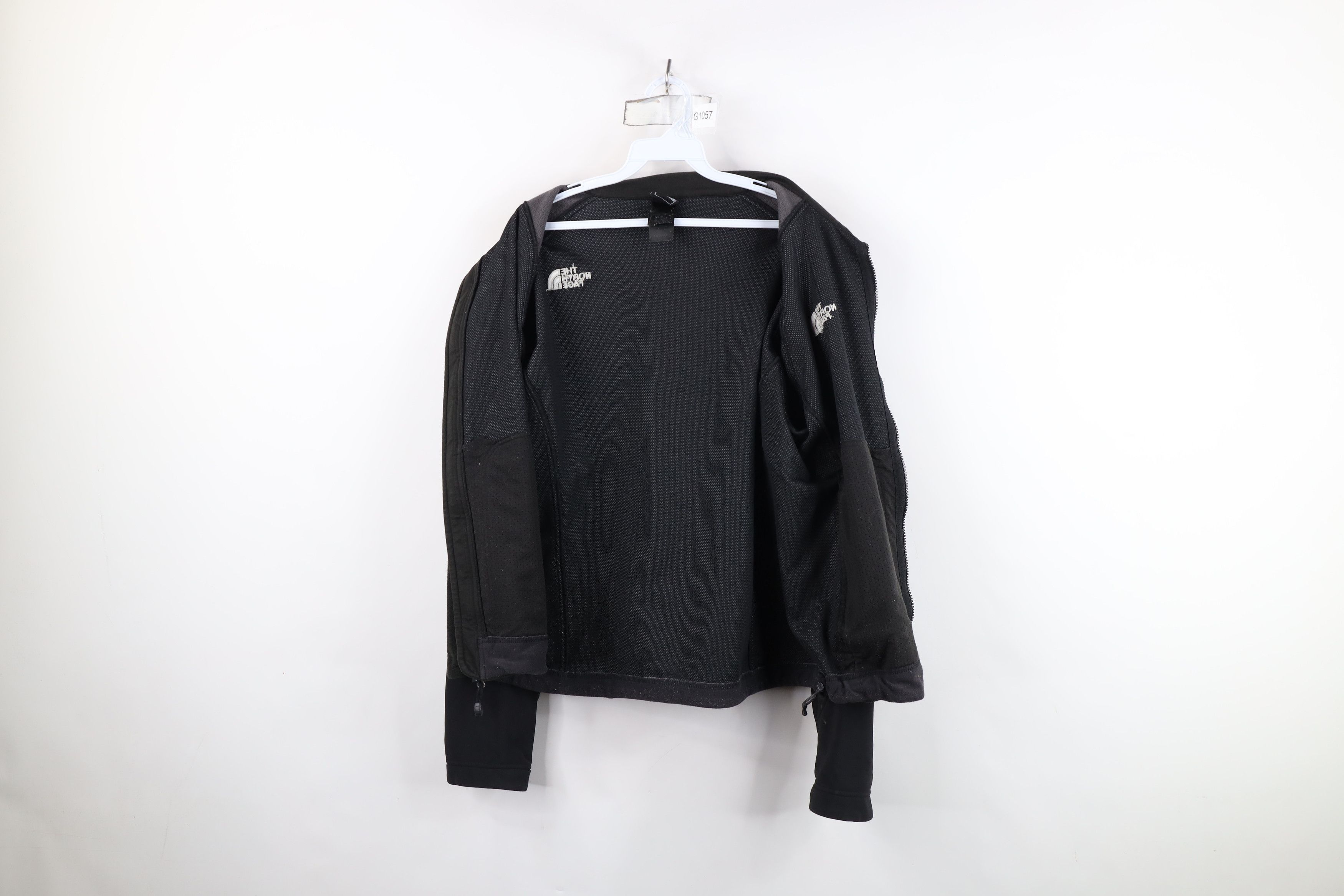 The North Face Vintage The North Face Windstopper Fleece Jacket Black Size L / US 10 / IT 46 - 10 Thumbnail