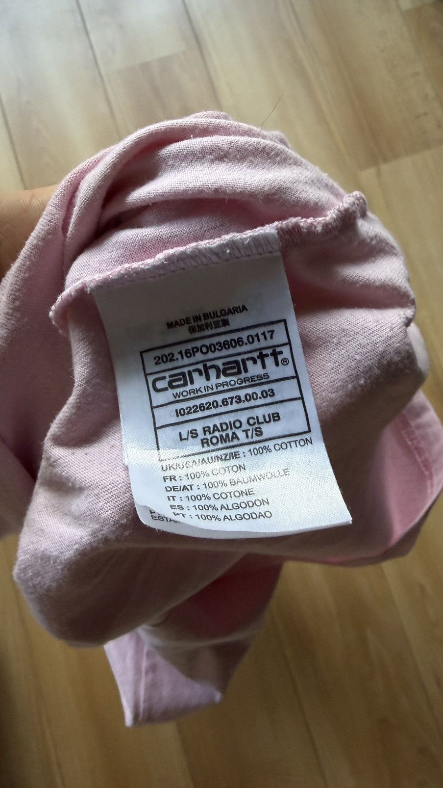 Carhartt Carhartt pink long sleeve Size US M / EU 48-50 / 2 - 8 Thumbnail