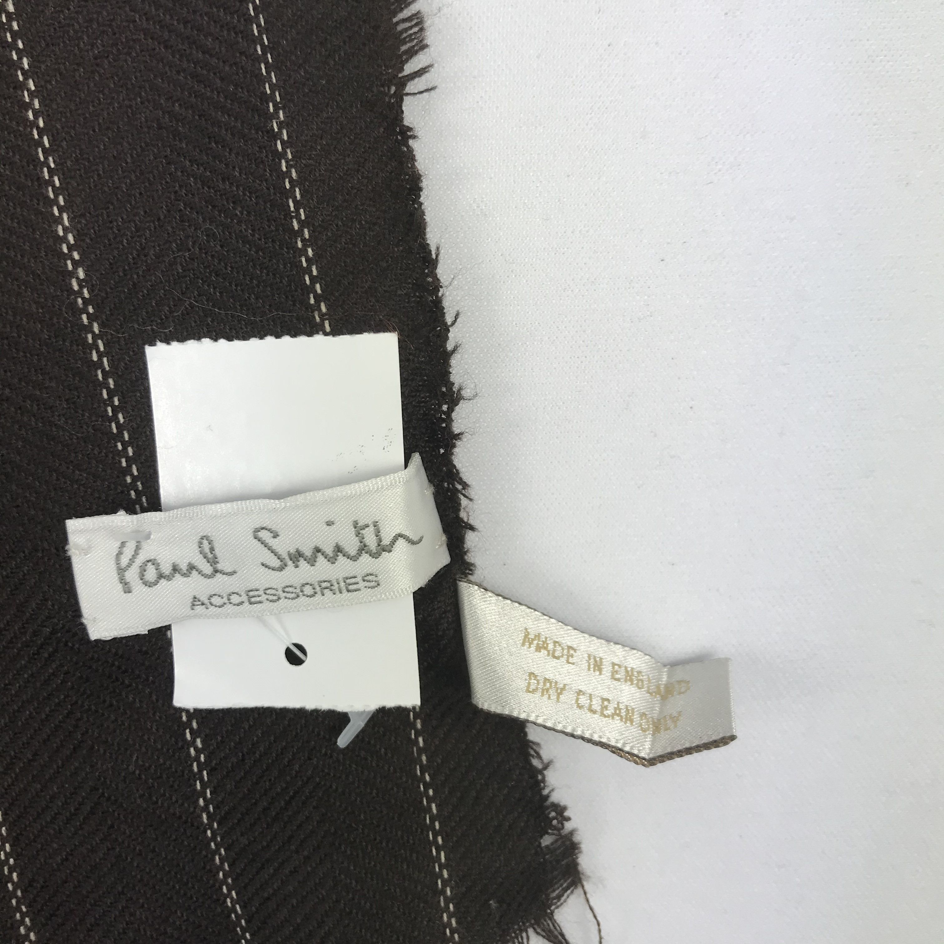 Paul Smith Vintage Paul Smith Scarf Muffler Cashmere Scarves Size ONE SIZE - 5 Thumbnail