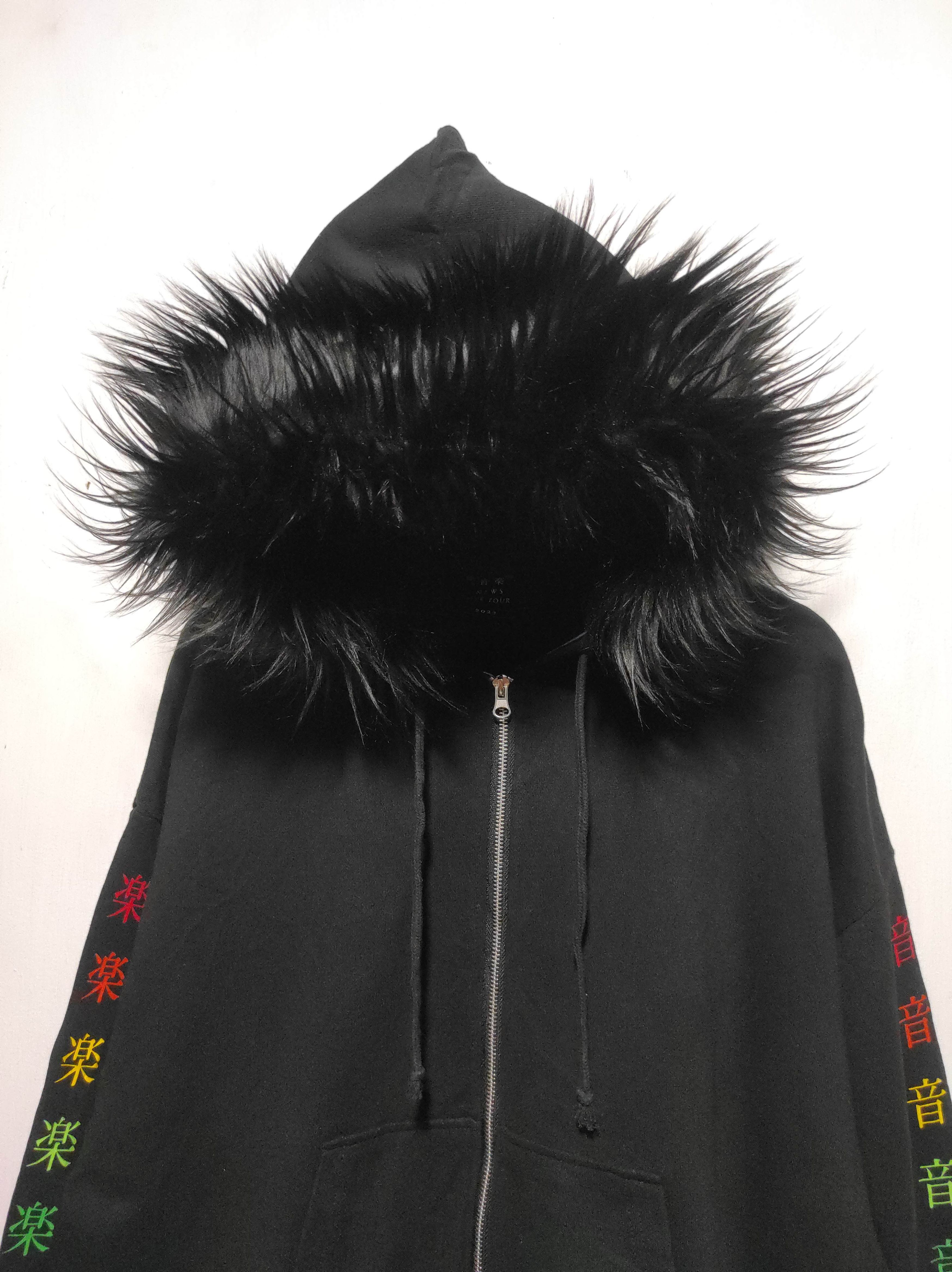 Hysteric Glamour News Live Tour 2022 Zipper Fur Hoodie LGB IfSixWasNine style Size US L / EU 52-54 / 3 - 2 Thumbnail
