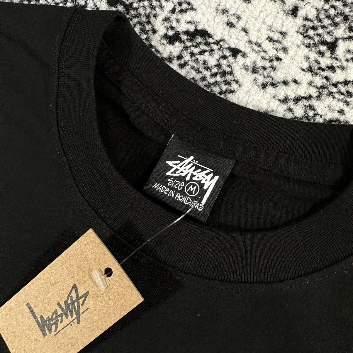Stussy STUSSY ICE MELTED TEE BLACK IN MEDIUM Size US M / EU 48-50 / 2 - 5 Thumbnail