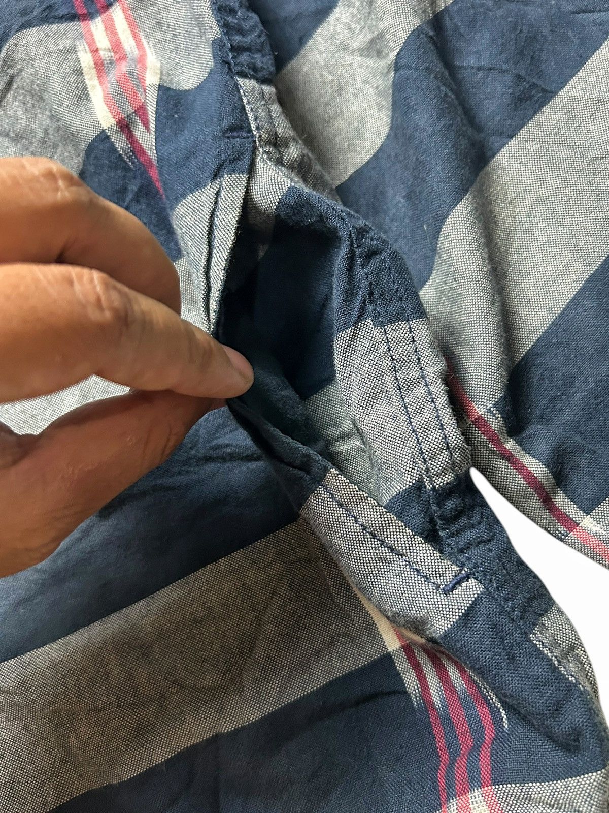 Japanese Brand × Sunny Sports Sunny sport Linen Hoodie indigo Jacket Navajo Ethnic Sunny Size US L / EU 52-54 / 3 - 7 Thumbnail