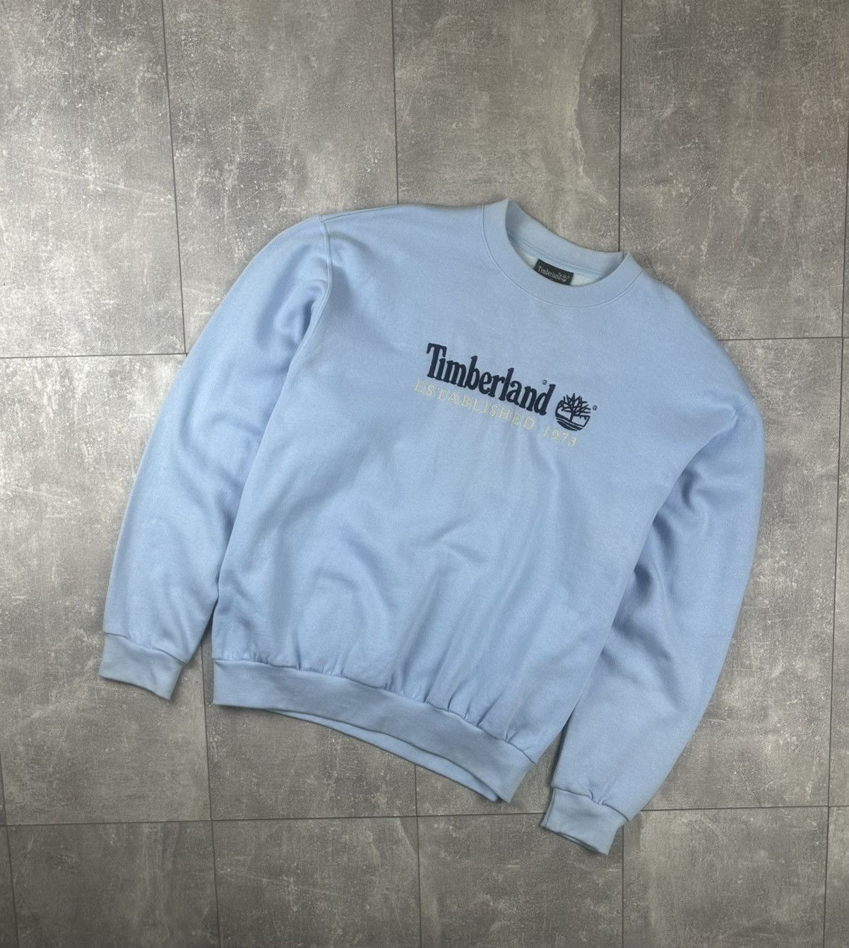 Timberland Timberland Vintage Retro 90S Blue Mens Sweatshirt Size US XL / EU 56 / 4 - 2 Thumbnail