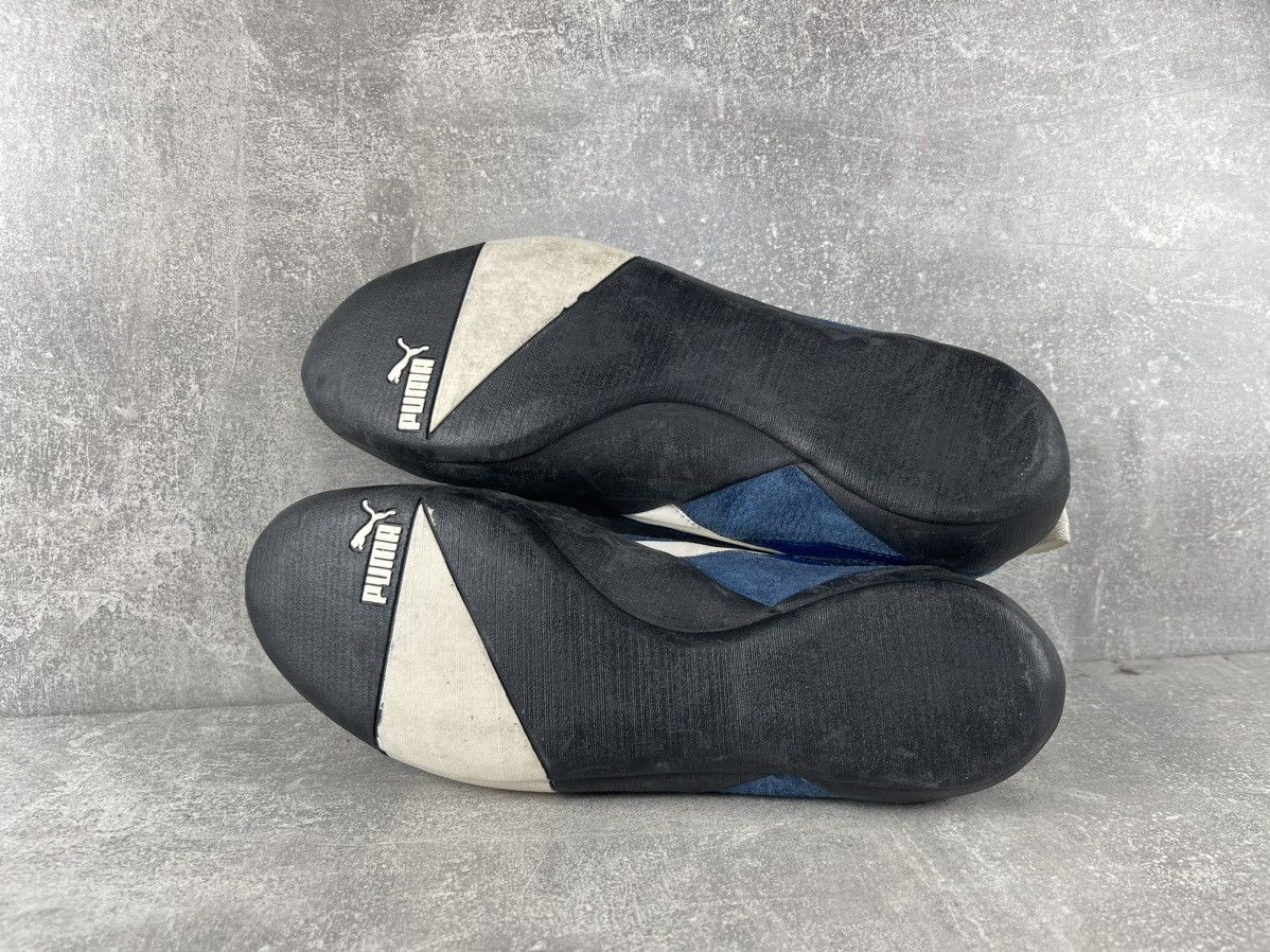 Puma Puma Y2K SpeedCat Low Top Leather Sneakers Shoes Blue White Size US 9.5 / EU 42-43 - 7 Thumbnail