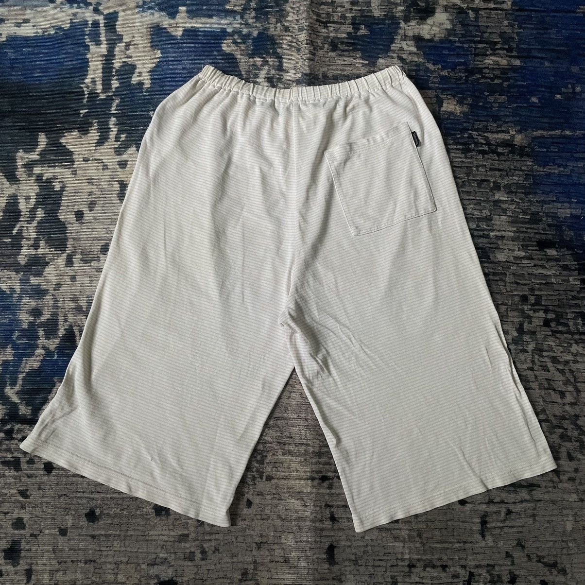 90s Yohji Yamamoto Y’s for living striped short pants