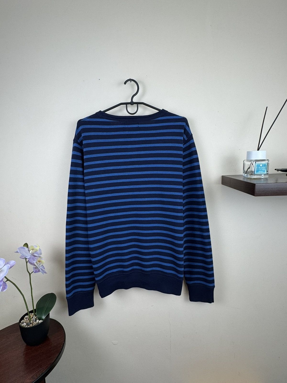 Polo Ralph Lauren Ralph Lauren Sweater Knitwear Sweatshirt M Striped Blue Size US M / EU 48-50 / 2 - 2 Thumbnail