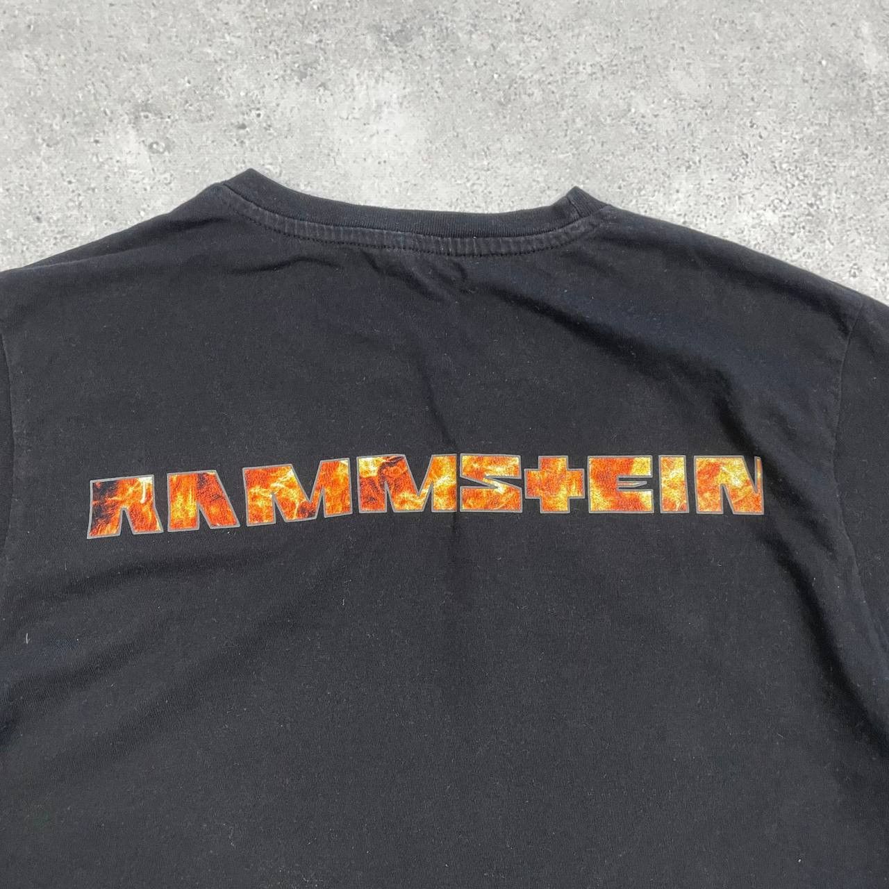 Band Tees Rammstein Feuer Frei 1994 Fire Logo T Shirt Black Size M Size US M / EU 48-50 / 2 - 11 Thumbnail