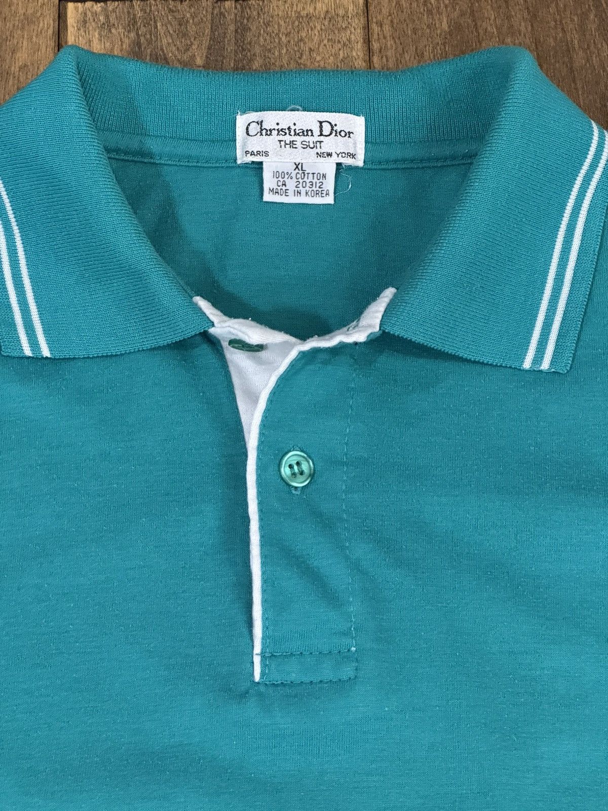 Christian Dior Monsieur Vintage Christian Dior Polo Size US XL / EU 56 / 4 - 6 Thumbnail