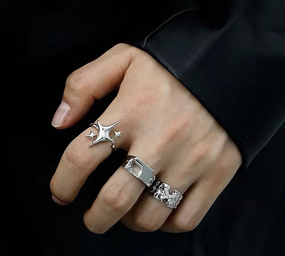 Jewelry Bundle 3 pieces Open Rings Size ONE SIZE - 1 Thumbnail