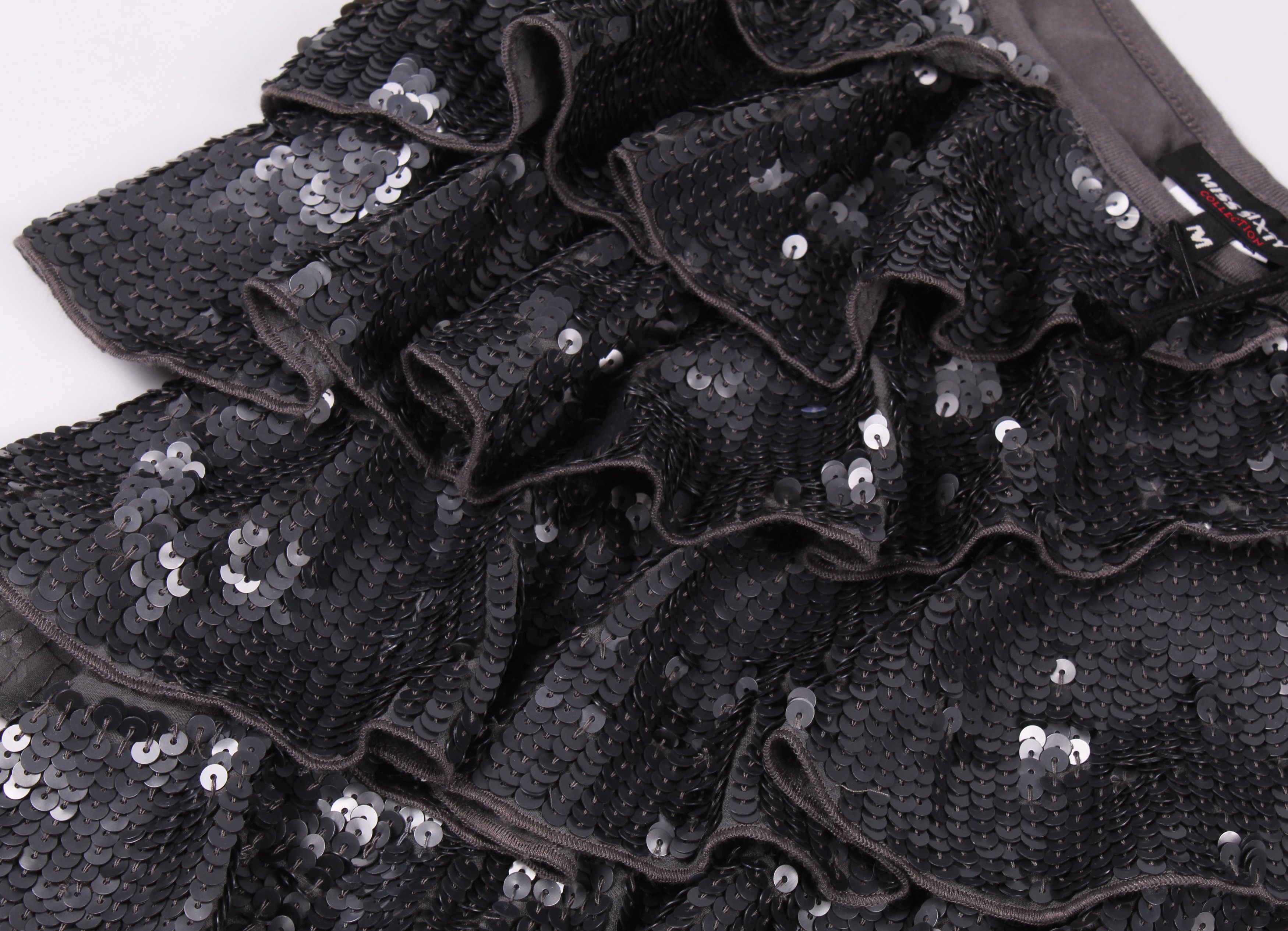 Miss Sixty × Vintage Miss Sixty Y2K Stunning Beaded One Shoulder Top Size M / US 6-8 / IT 42-44 - 6 Thumbnail