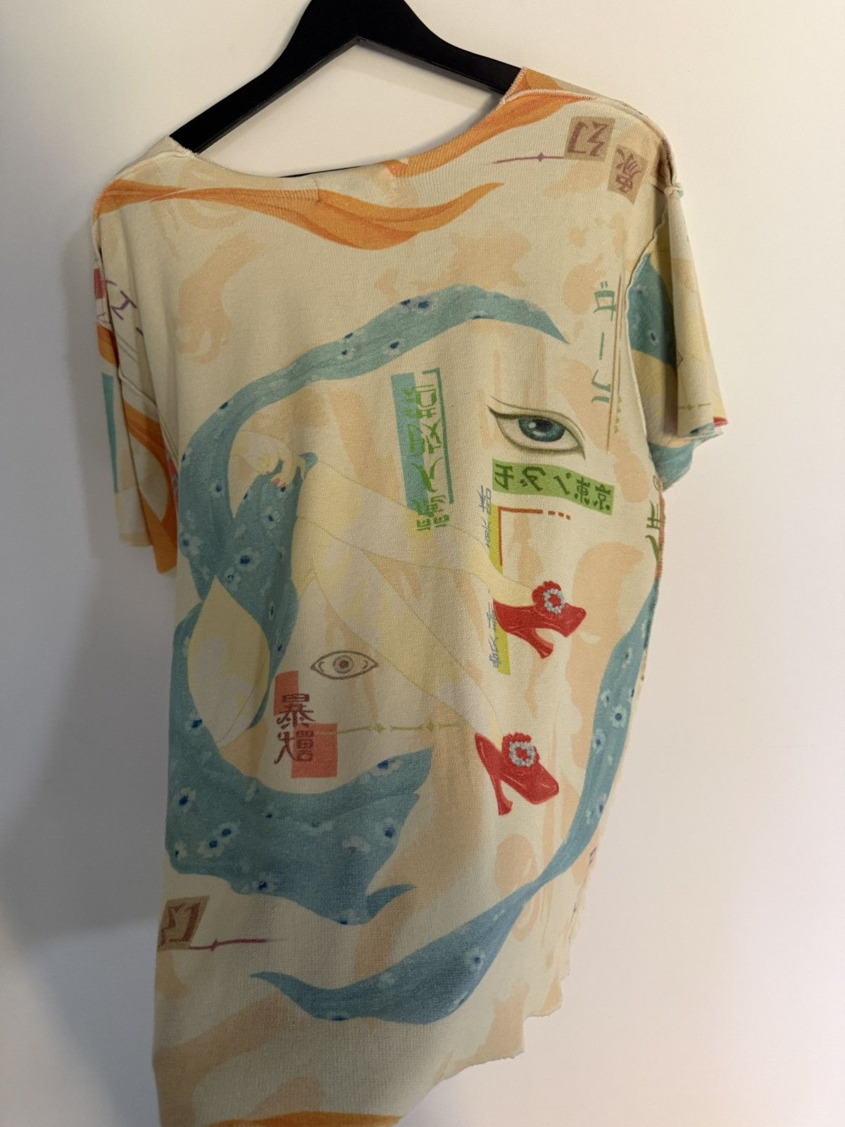 Yohji Yamamoto SS2004 Taisho Cityscape Shirt Size US L / EU 52-54 / 3 - 6 Thumbnail