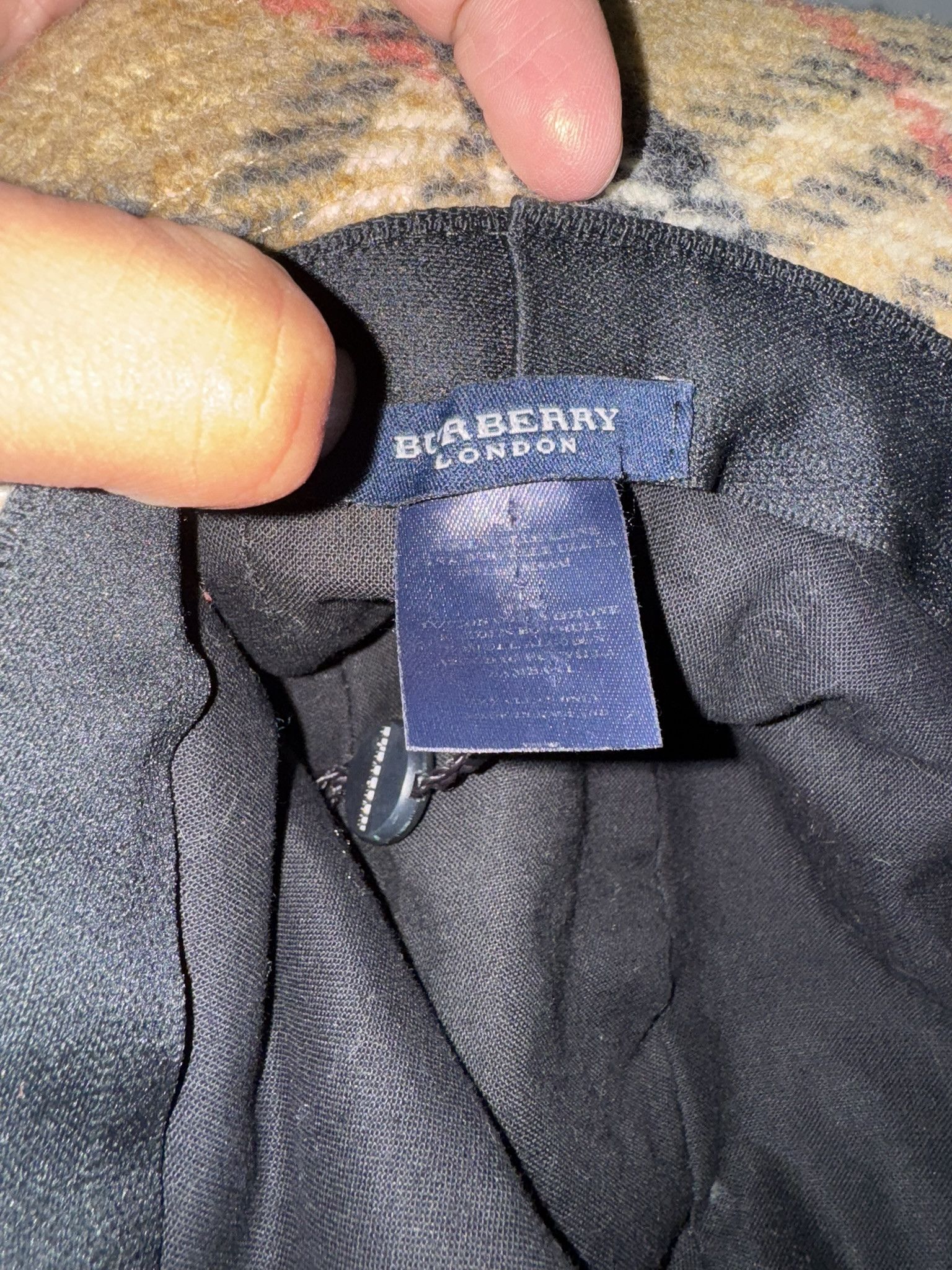 Burberry × Designer Burberry Fedora Hat Size S Nova Checked Wool Size ONE SIZE - 4 Thumbnail