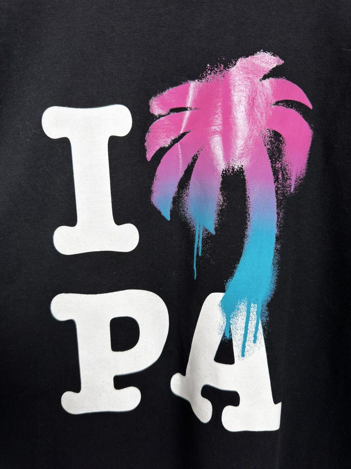 Palm Angels Palm Angels-Palm Black Oversized T-Shirt Size US S / EU 44-46 / 1 - 3 Thumbnail
