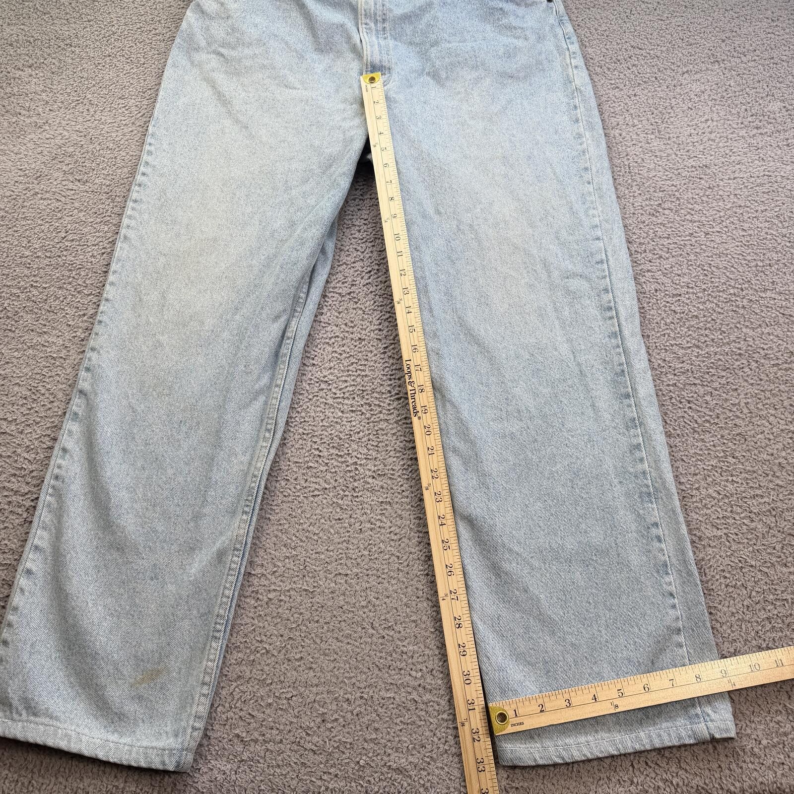 Levi's Vintage 90s Made USA Levis 540 Baggy Light Jeans 42 Relaxed Size US 42 / EU 58 - 4 Thumbnail