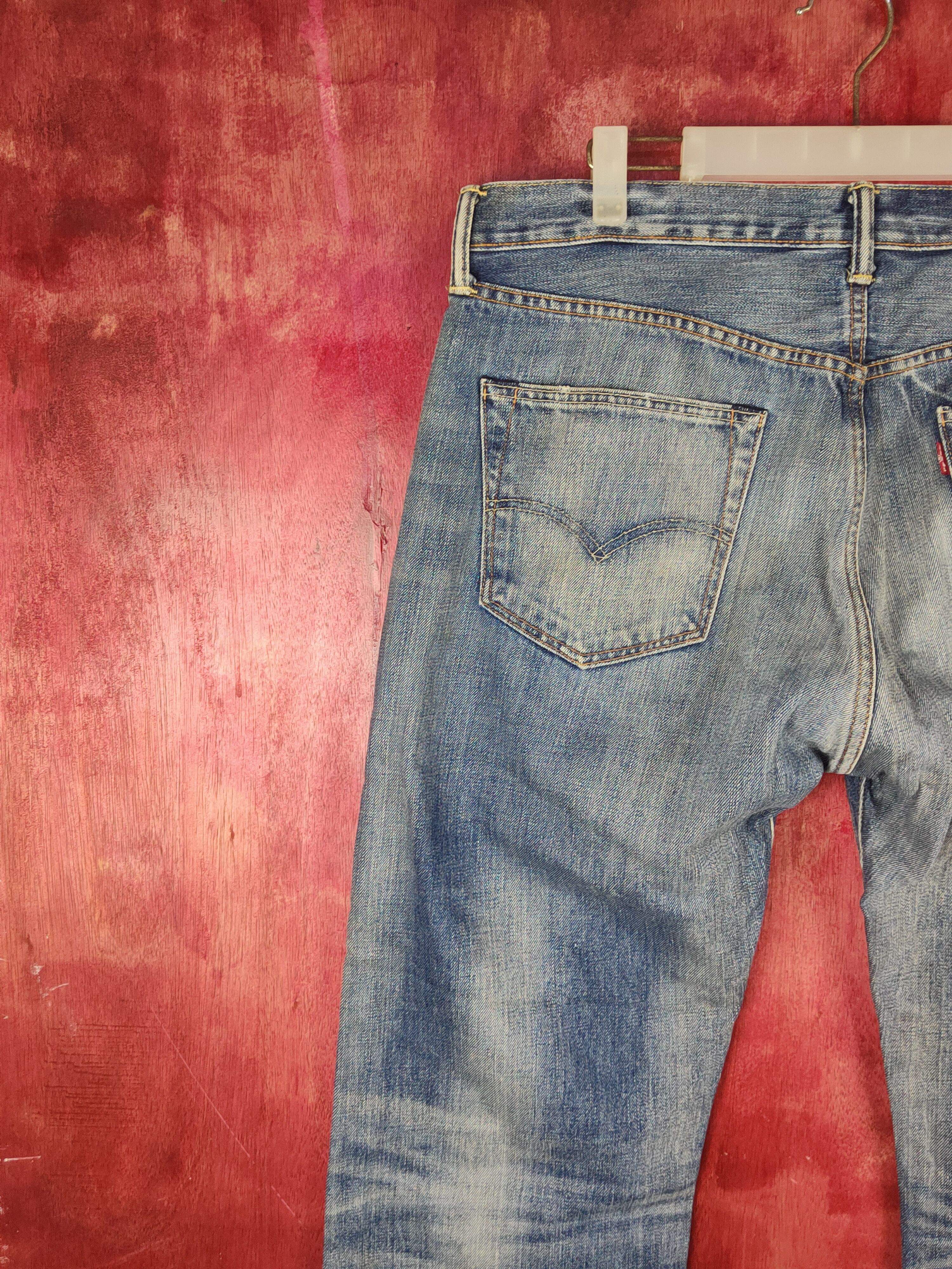 Levi's Levi's Blue Distressed Ripped Jeans #S1881 Size US 36 / EU 52 - 10 Thumbnail